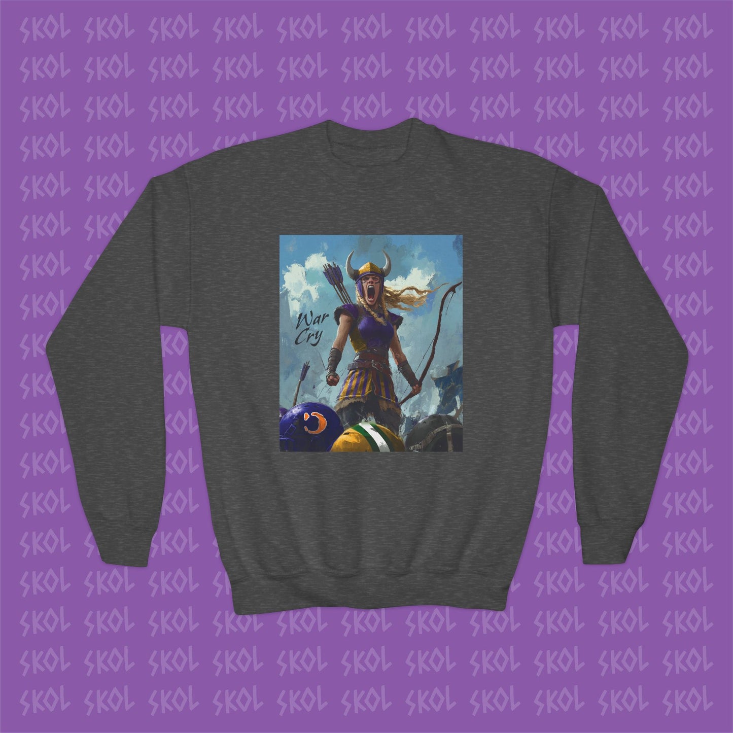 War Cry Youth Crewneck Sweatshirt