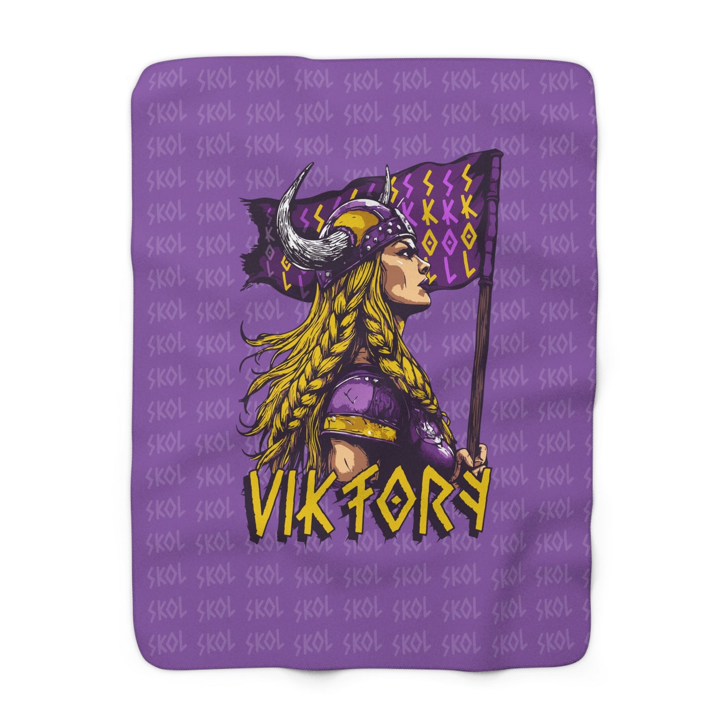 Viktory Sherpa Fleece Blanket