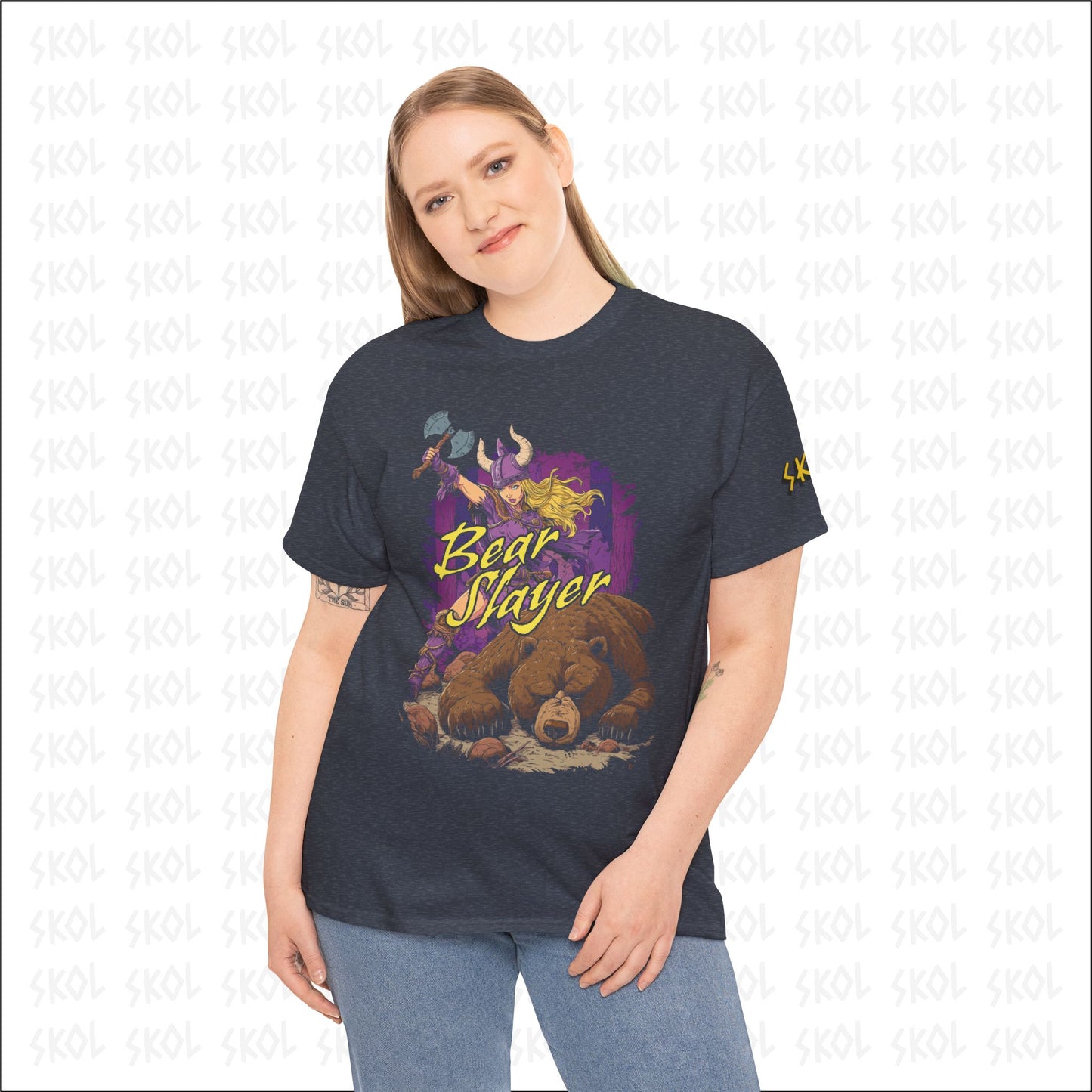Bear Slayer Heavy Cotton Tee