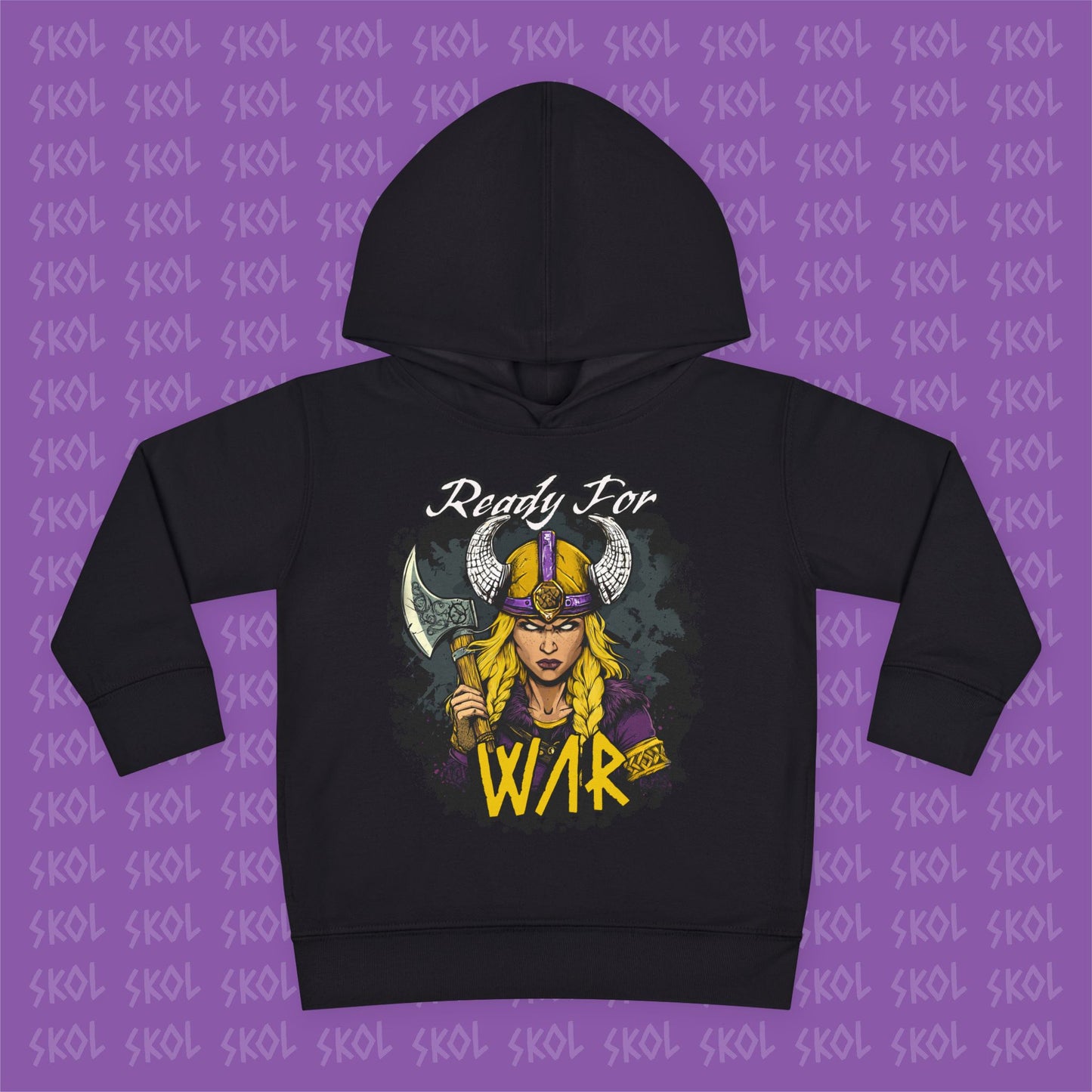 Ready For War | Toddler Pullover Fleece Hoodie