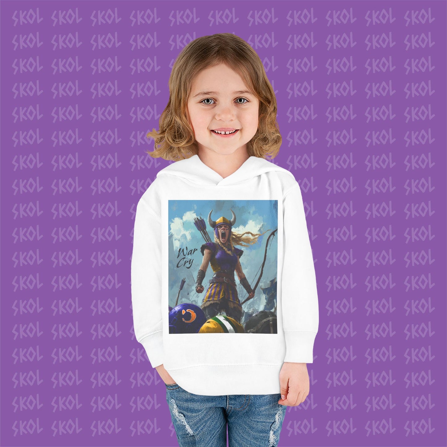 War Cry | Toddler Pullover Fleece Hoodie