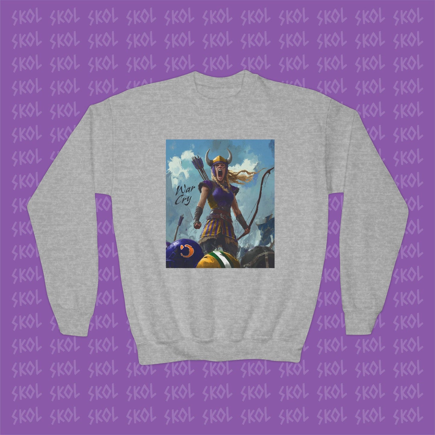 War Cry Youth Crewneck Sweatshirt