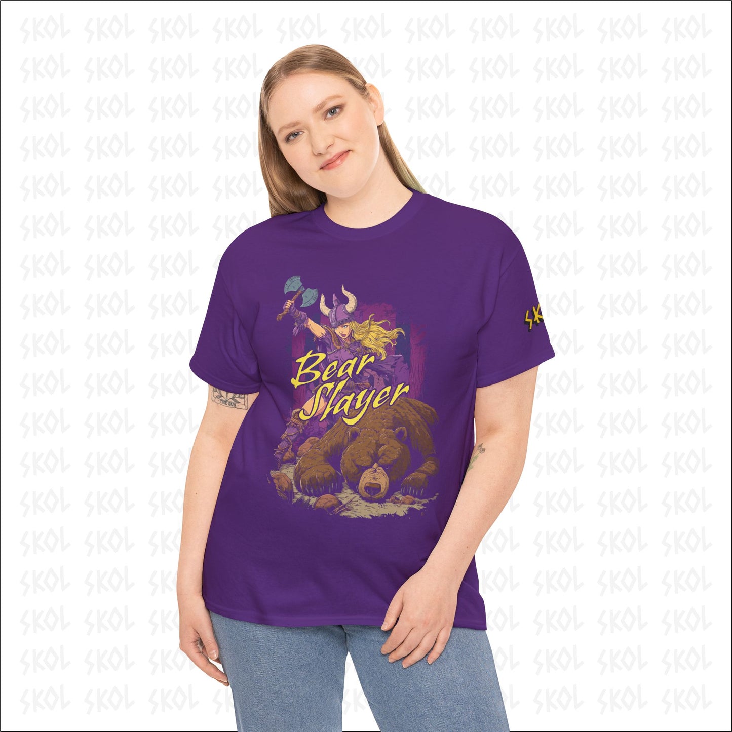 Bear Slayer Heavy Cotton Tee