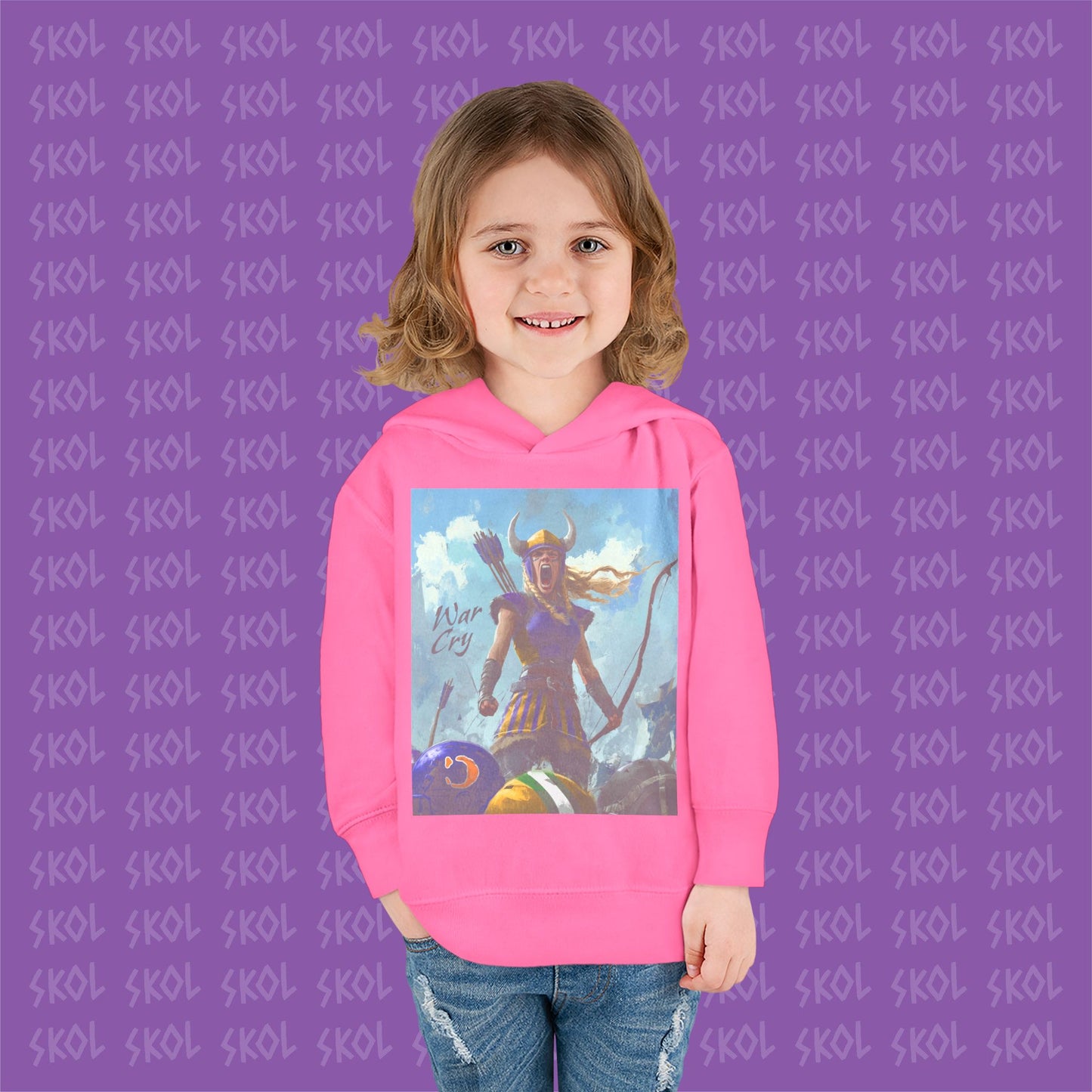 War Cry | Toddler Pullover Fleece Hoodie