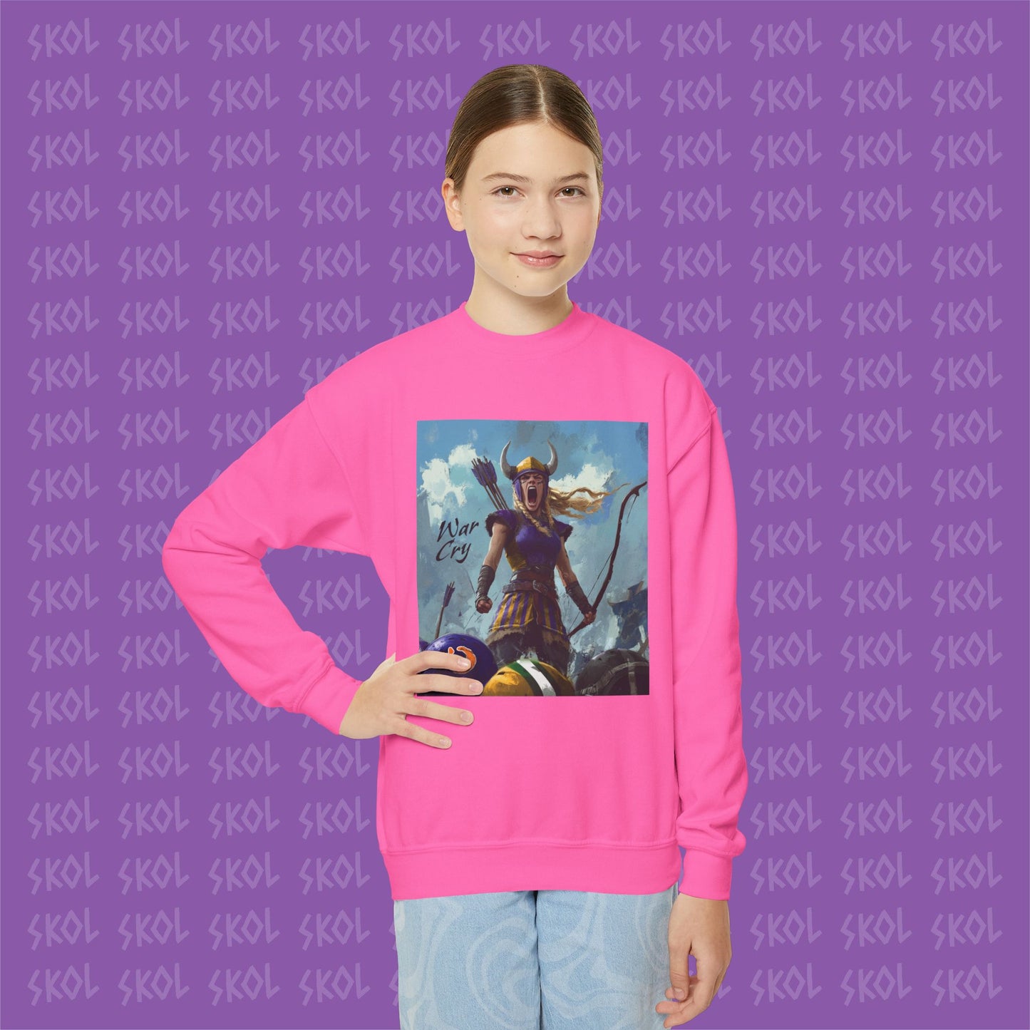 War Cry Youth Crewneck Sweatshirt
