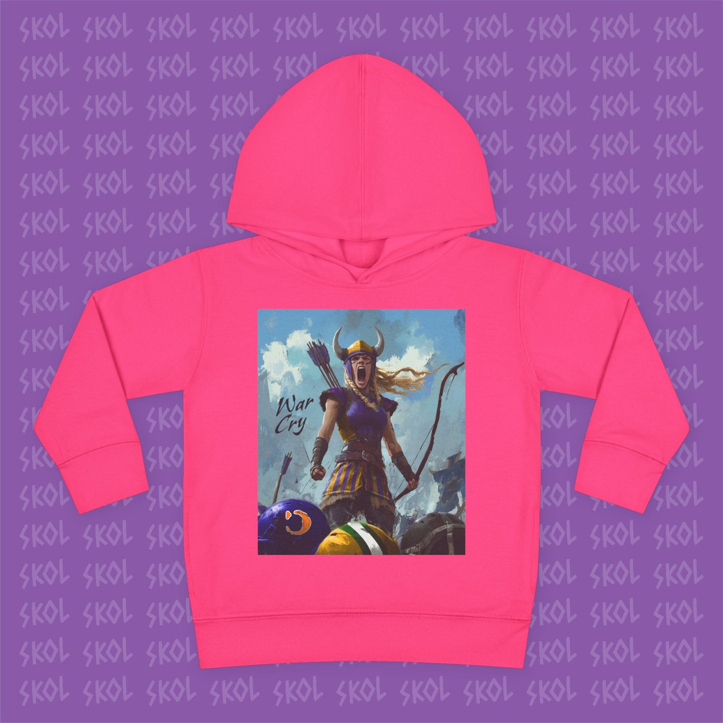 War Cry | Toddler Pullover Fleece Hoodie