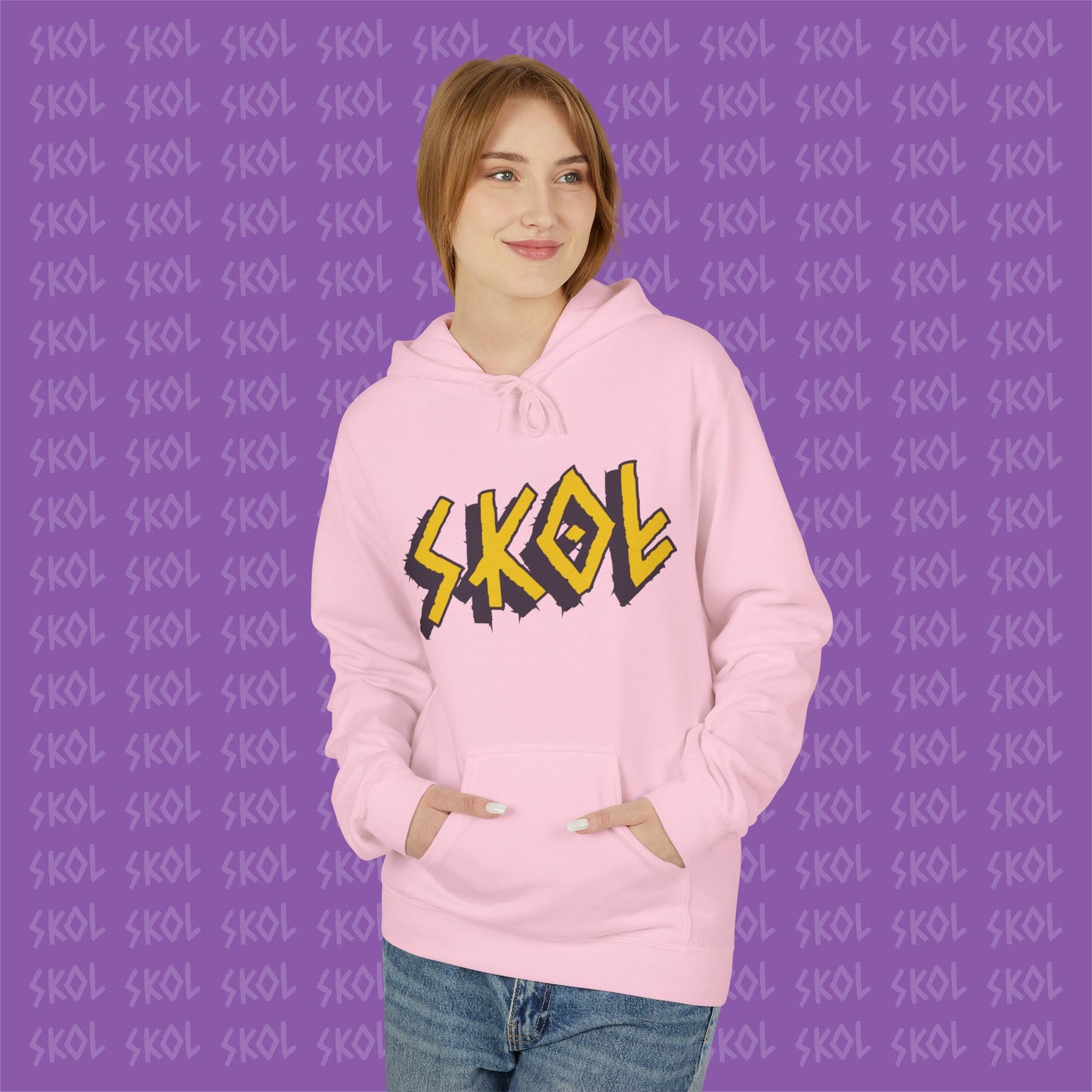 Proud Viking Mom Fleece Hoodie