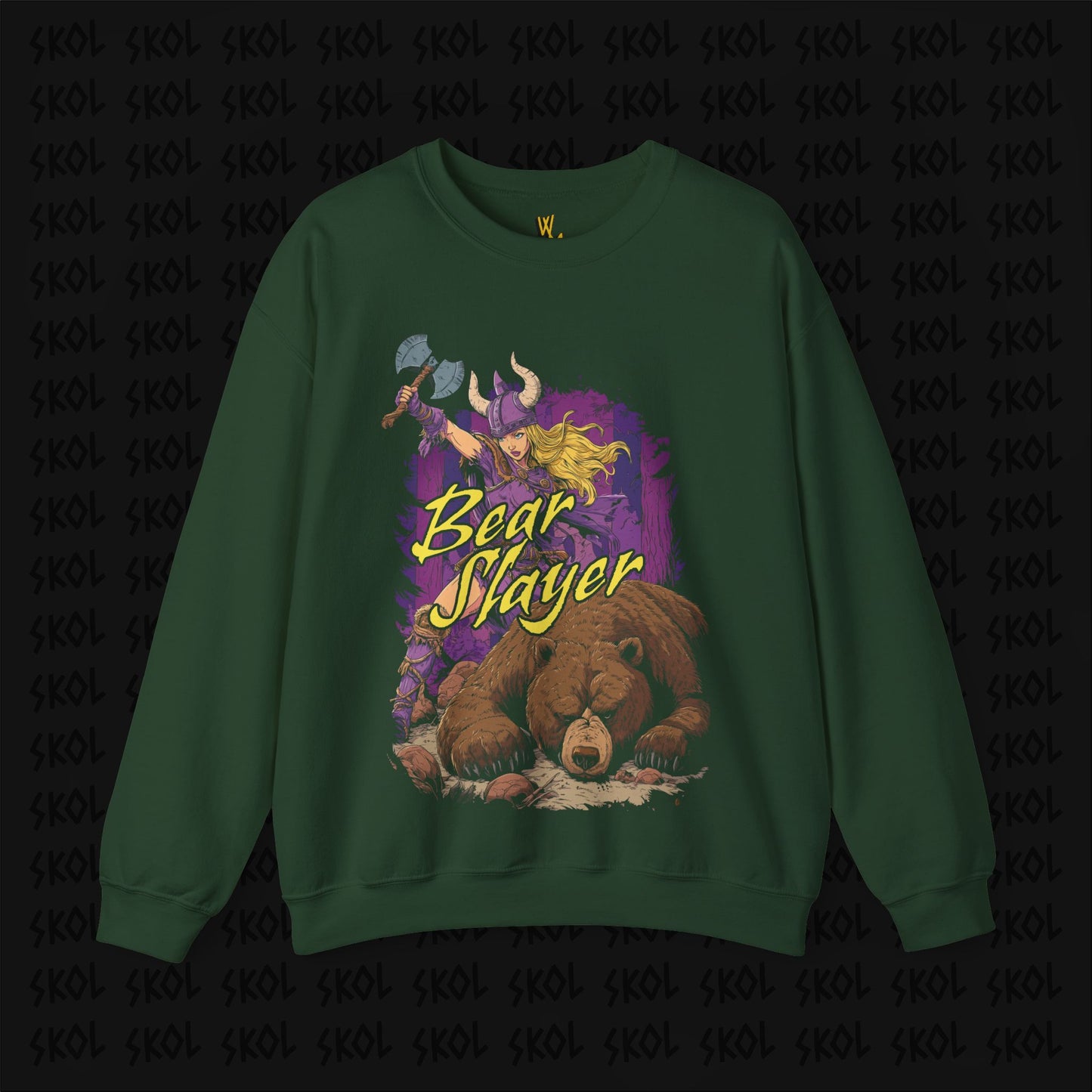 Bear Slayer Unisex Heavy Blend™ Crewneck Sweatshirt