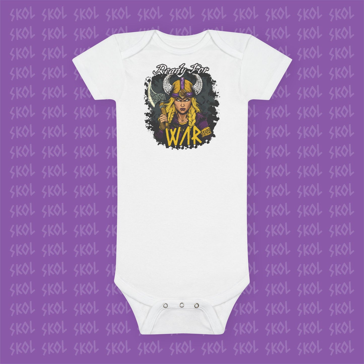 Ready For War Baby Short Sleeve Onesie®