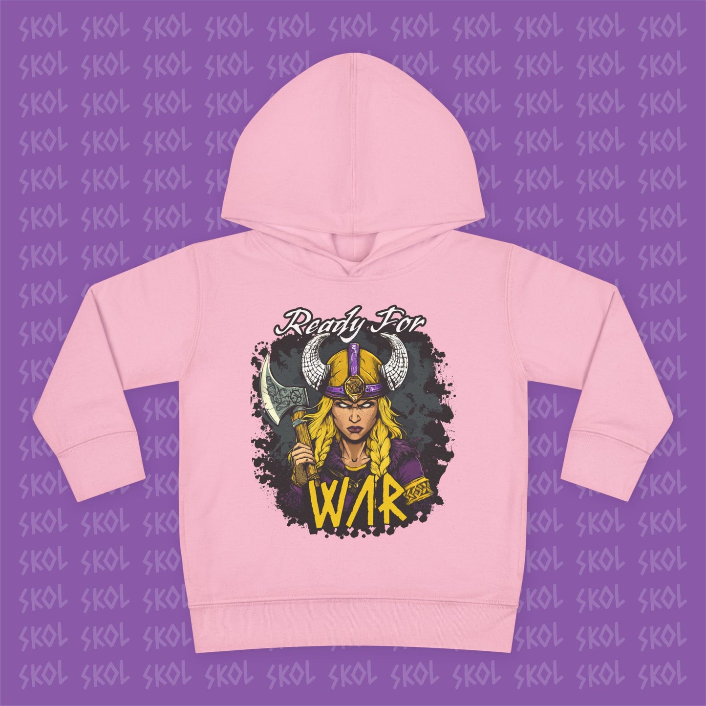 Ready For War | Toddler Pullover Fleece Hoodie