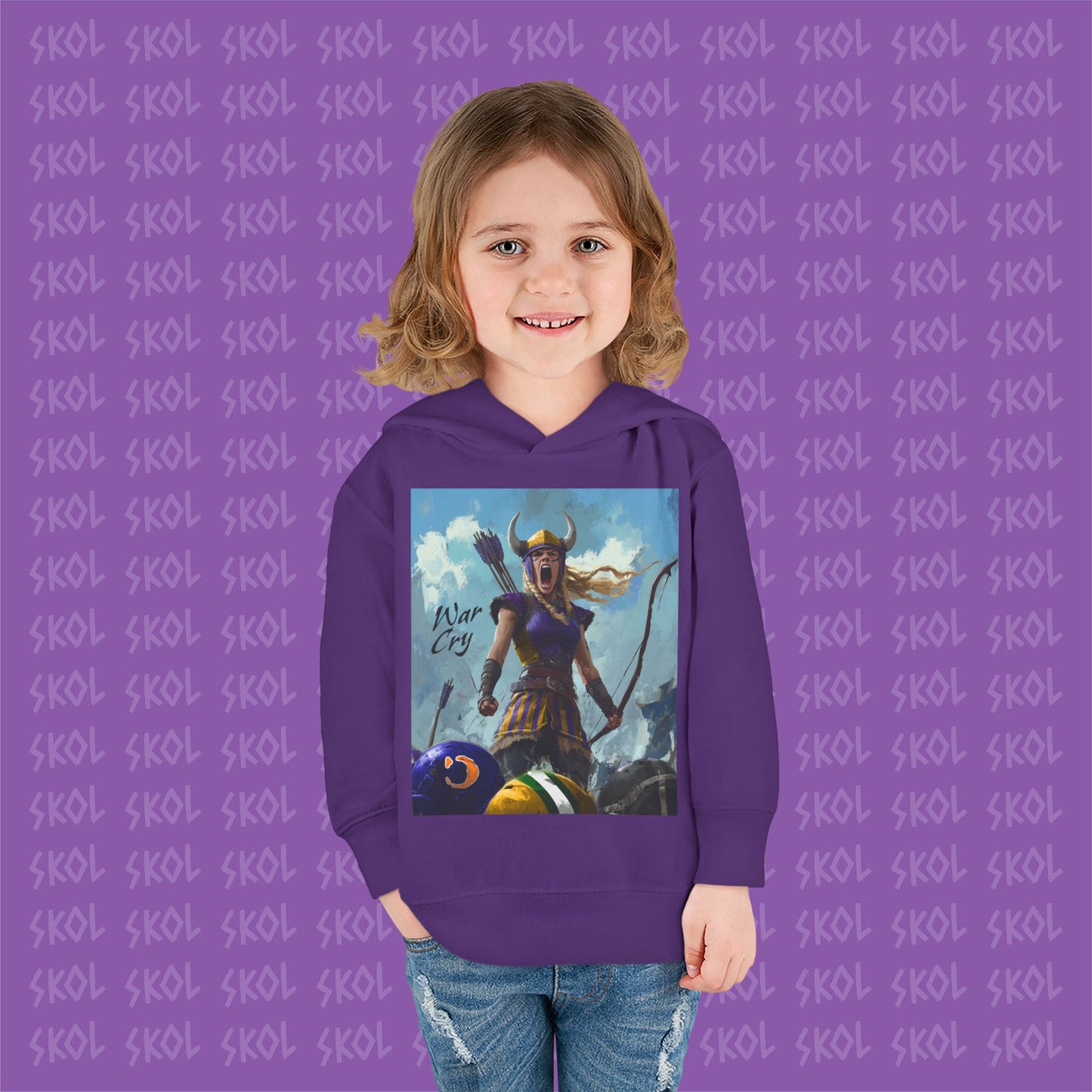 War Cry | Toddler Pullover Fleece Hoodie