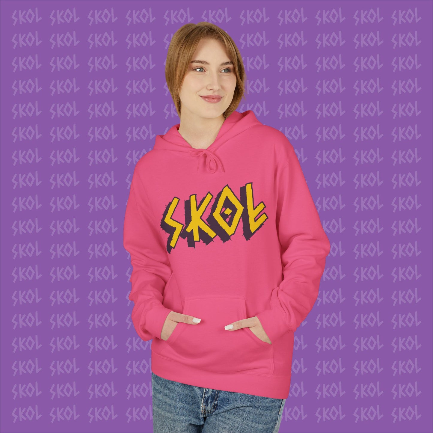 Proud Viking Mom Fleece Hoodie