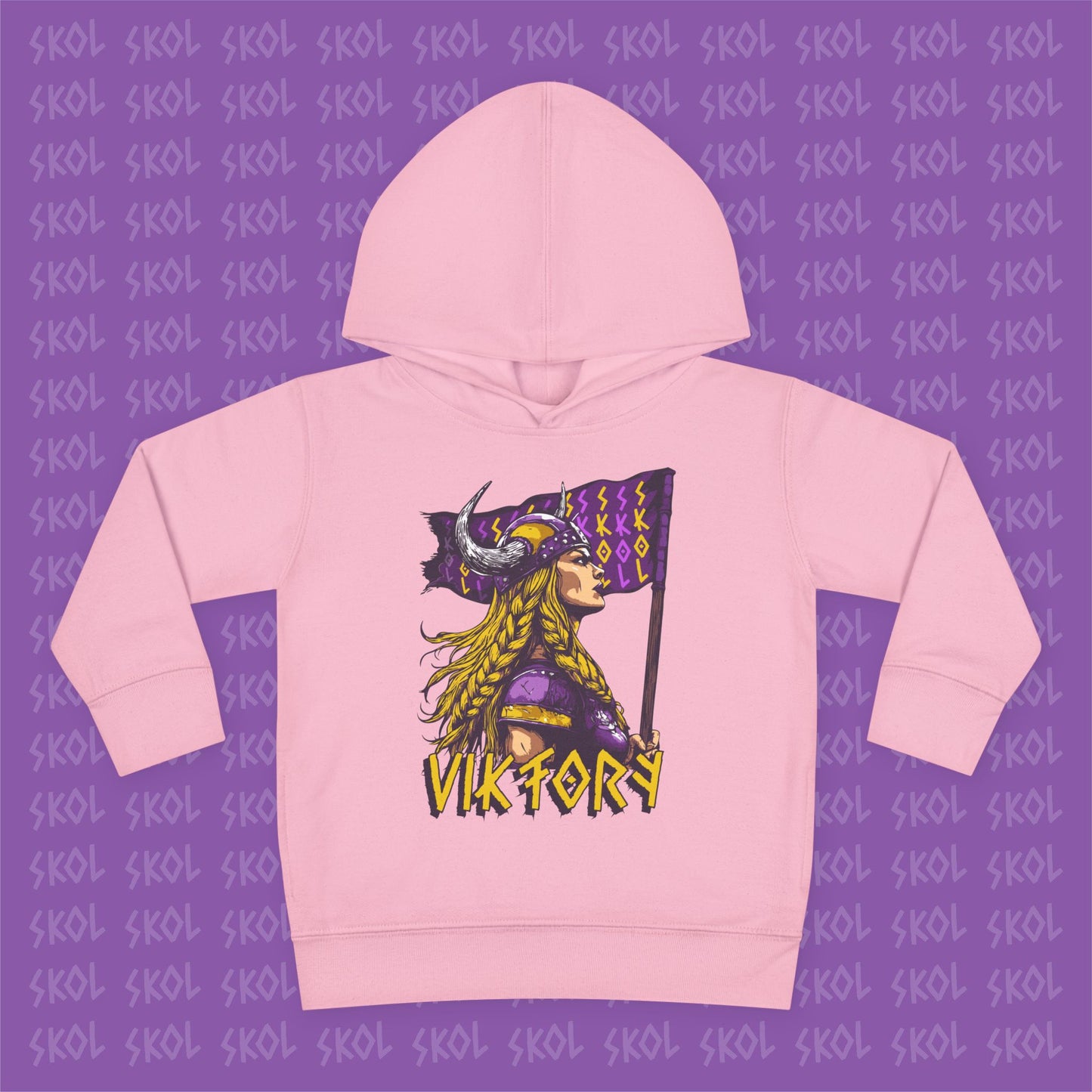 Viktory | Toddler Pullover Fleece Hoodie