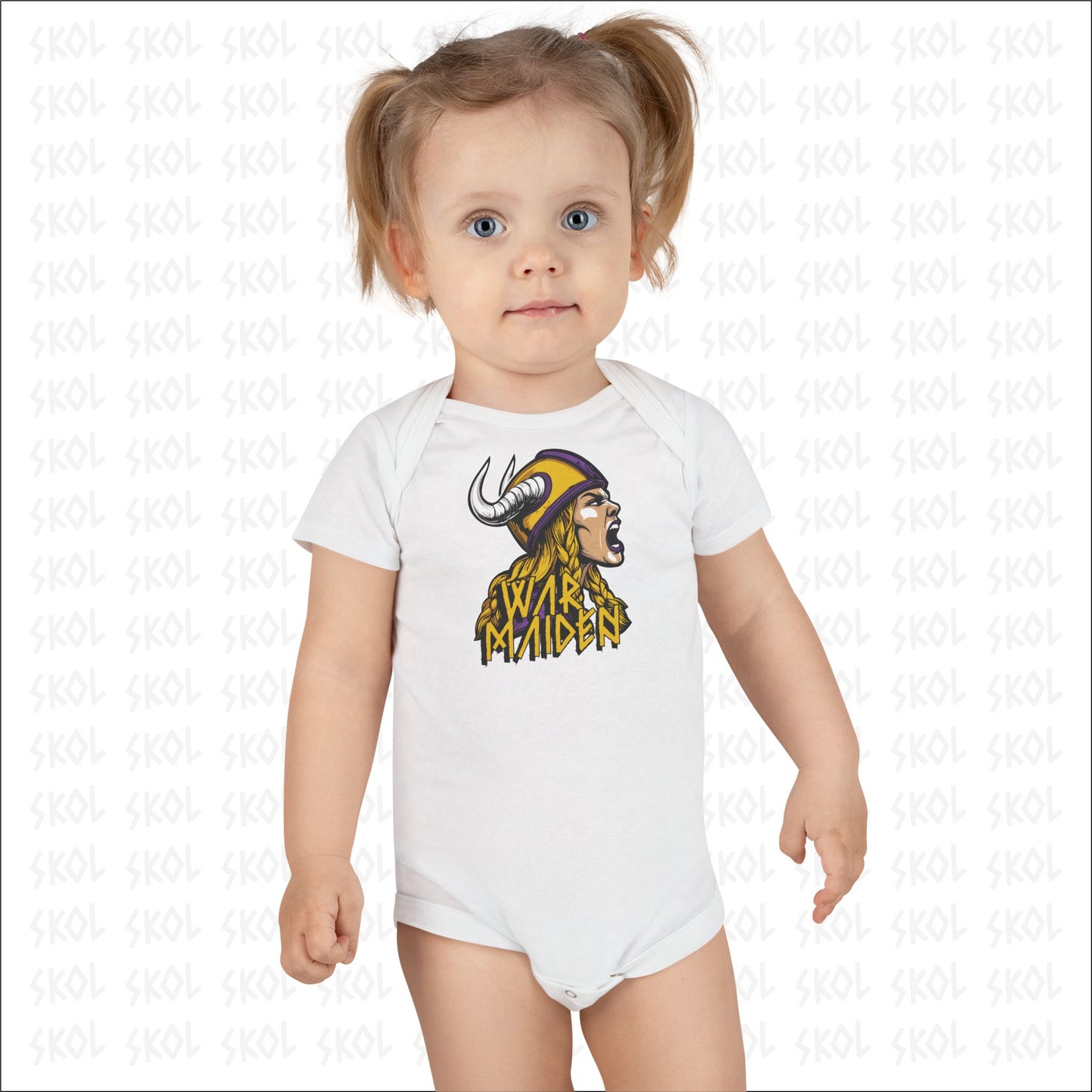 War Maiden Baby Short Sleeve Onesie®