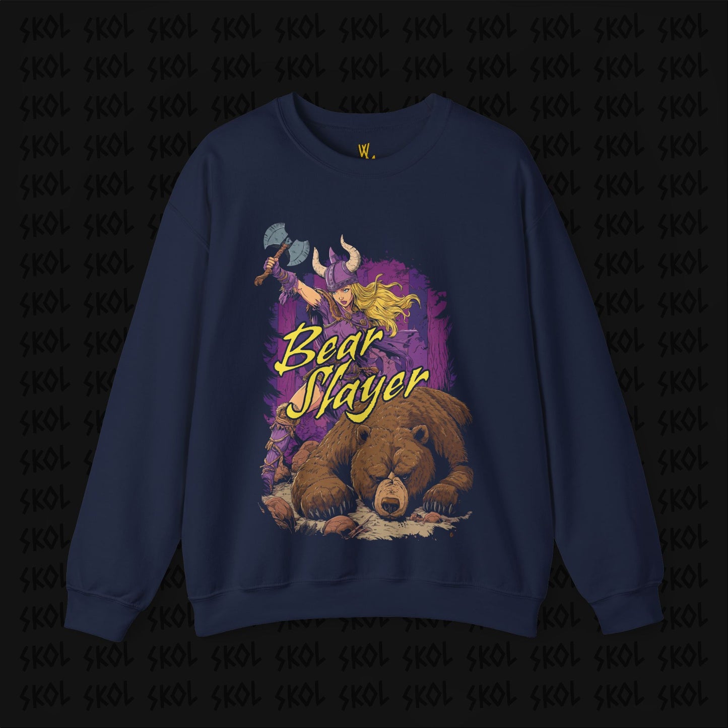 Bear Slayer Unisex Heavy Blend™ Crewneck Sweatshirt