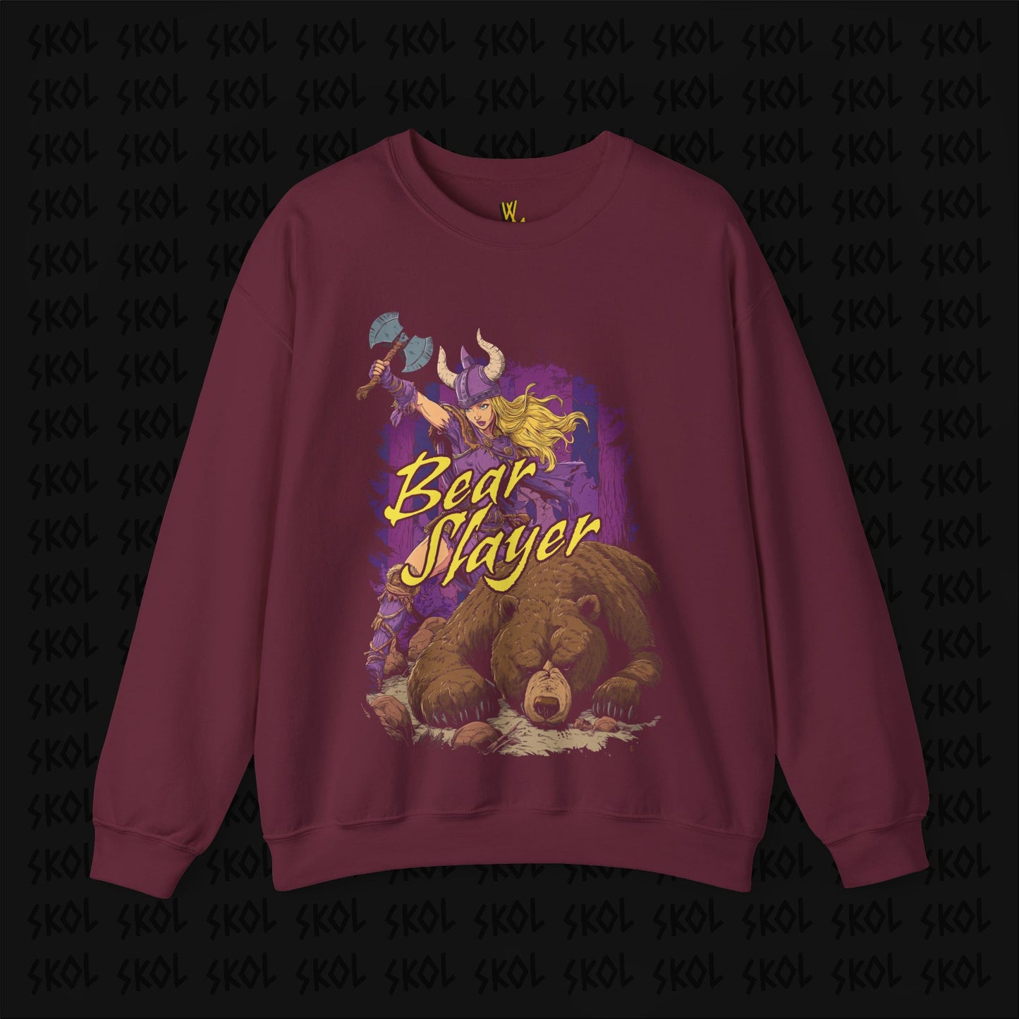 Bear Slayer Unisex Heavy Blend™ Crewneck Sweatshirt