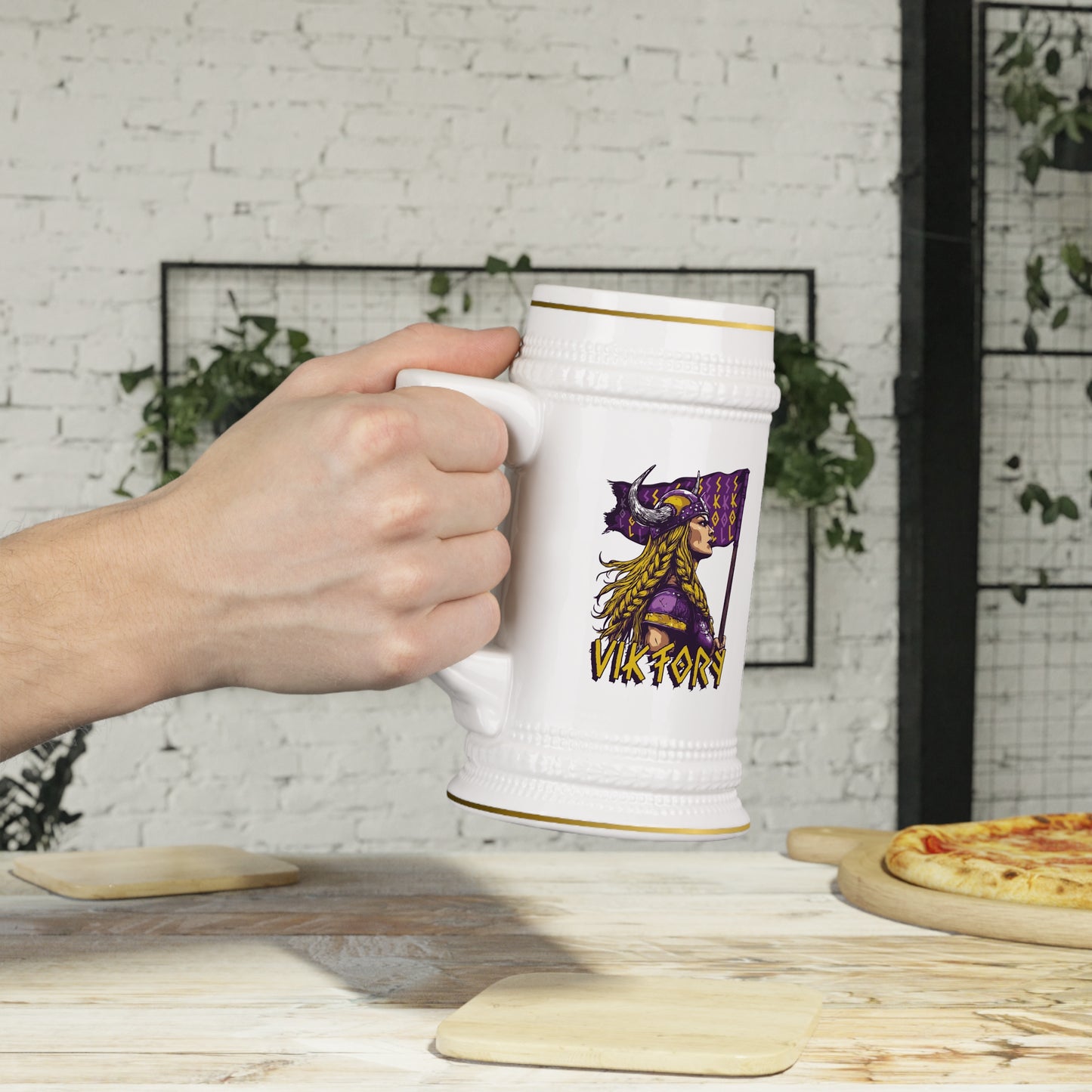 Viktory Beer Stein Mug