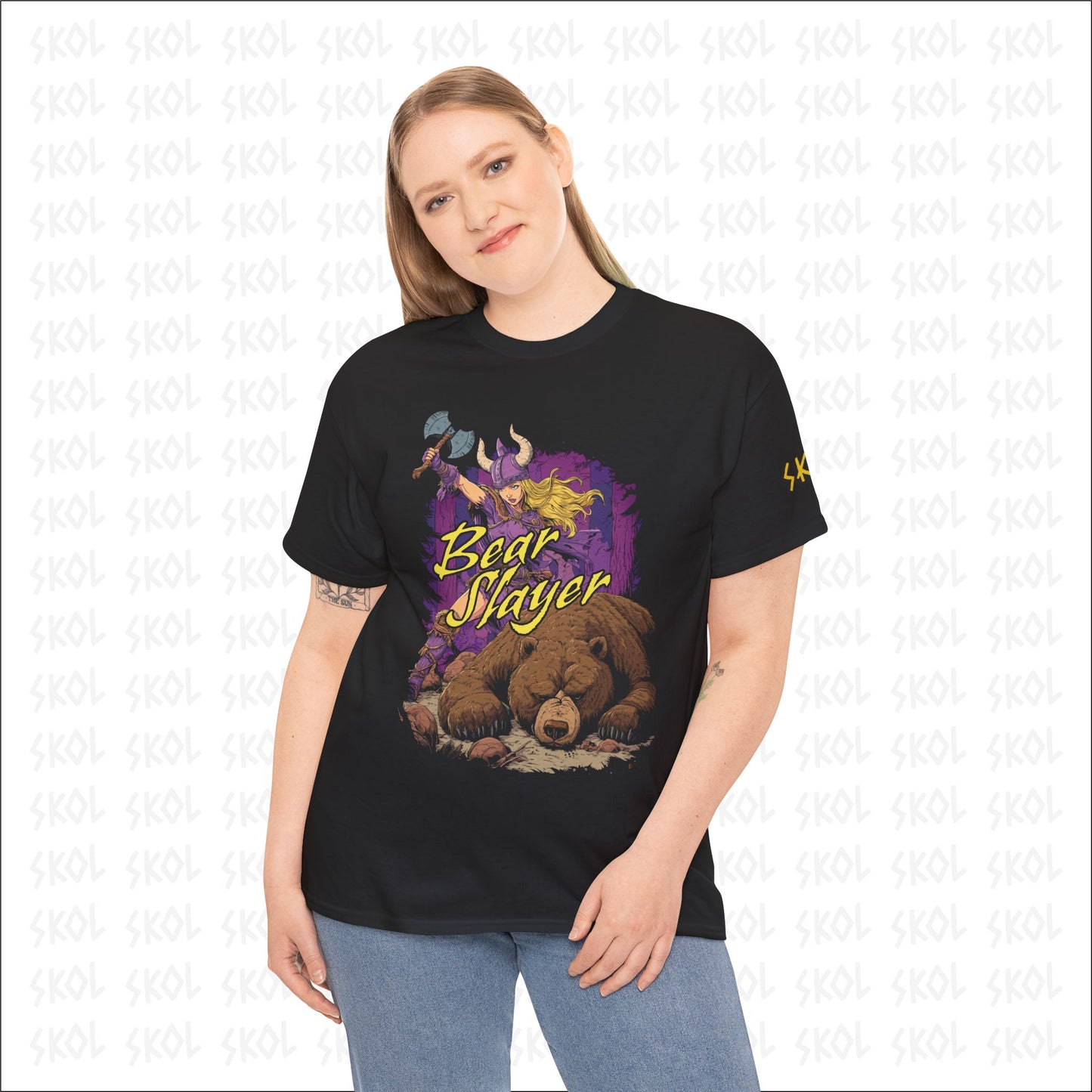 Bear Slayer Heavy Cotton Tee
