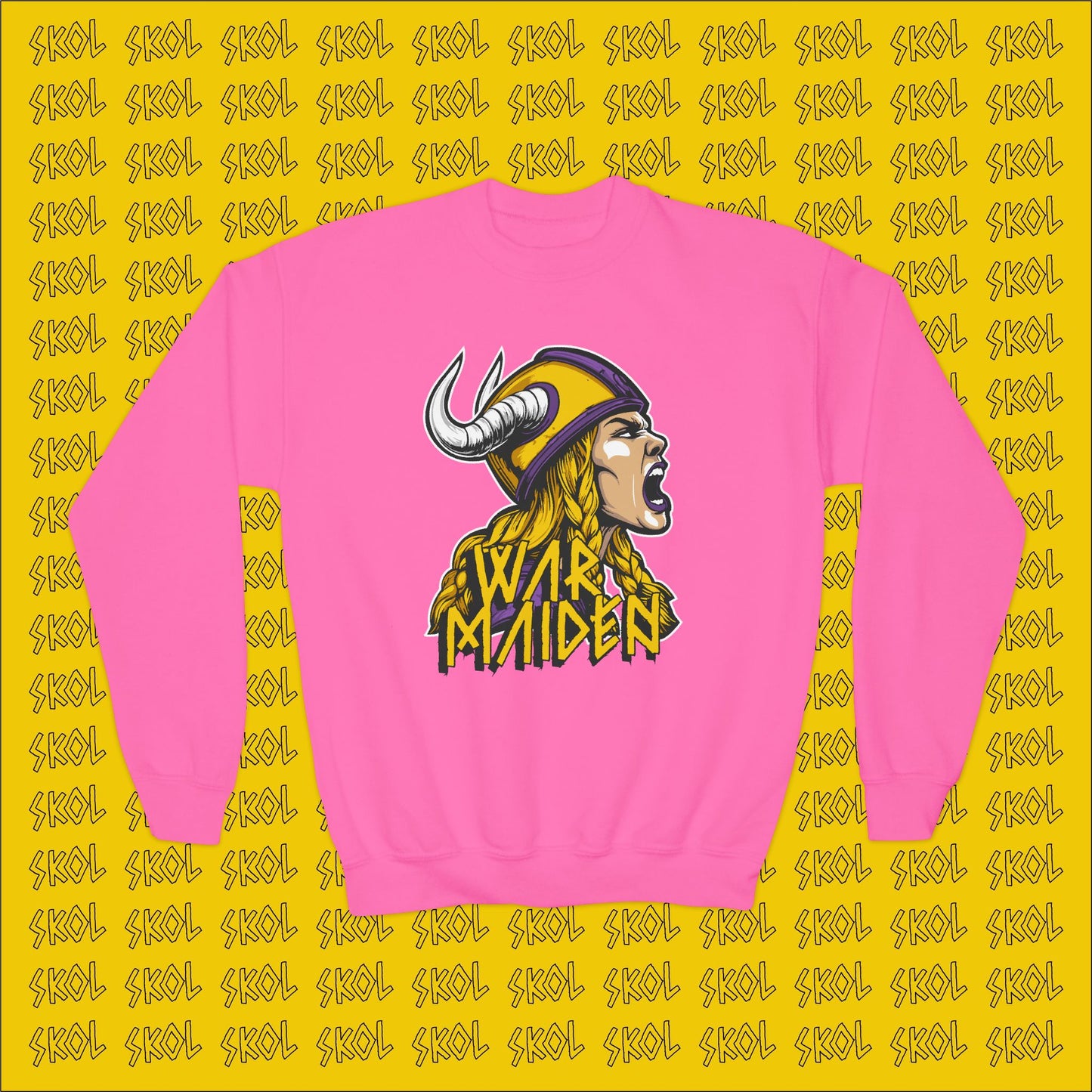 War Maiden Youth Crewneck Sweatshirt