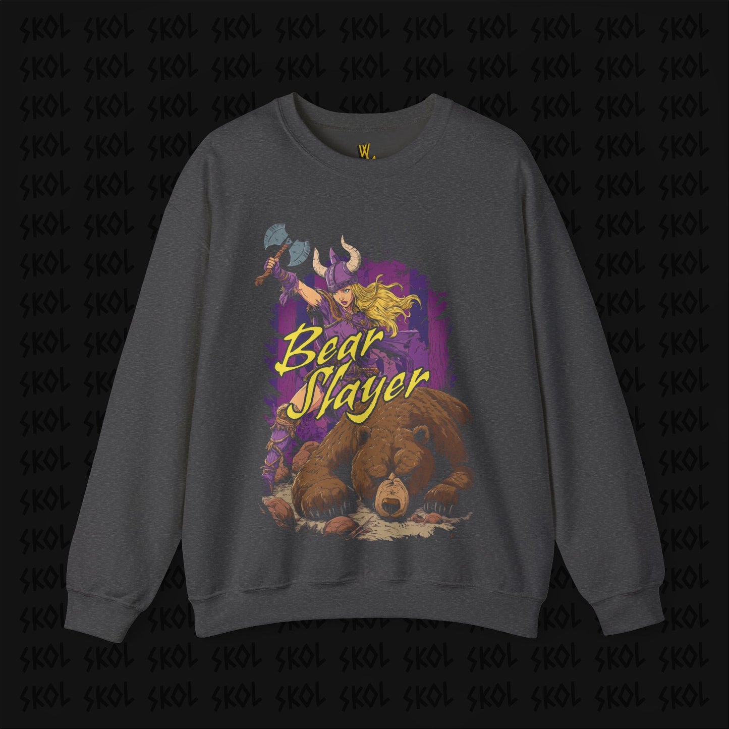 Bear Slayer Unisex Heavy Blend™ Crewneck Sweatshirt