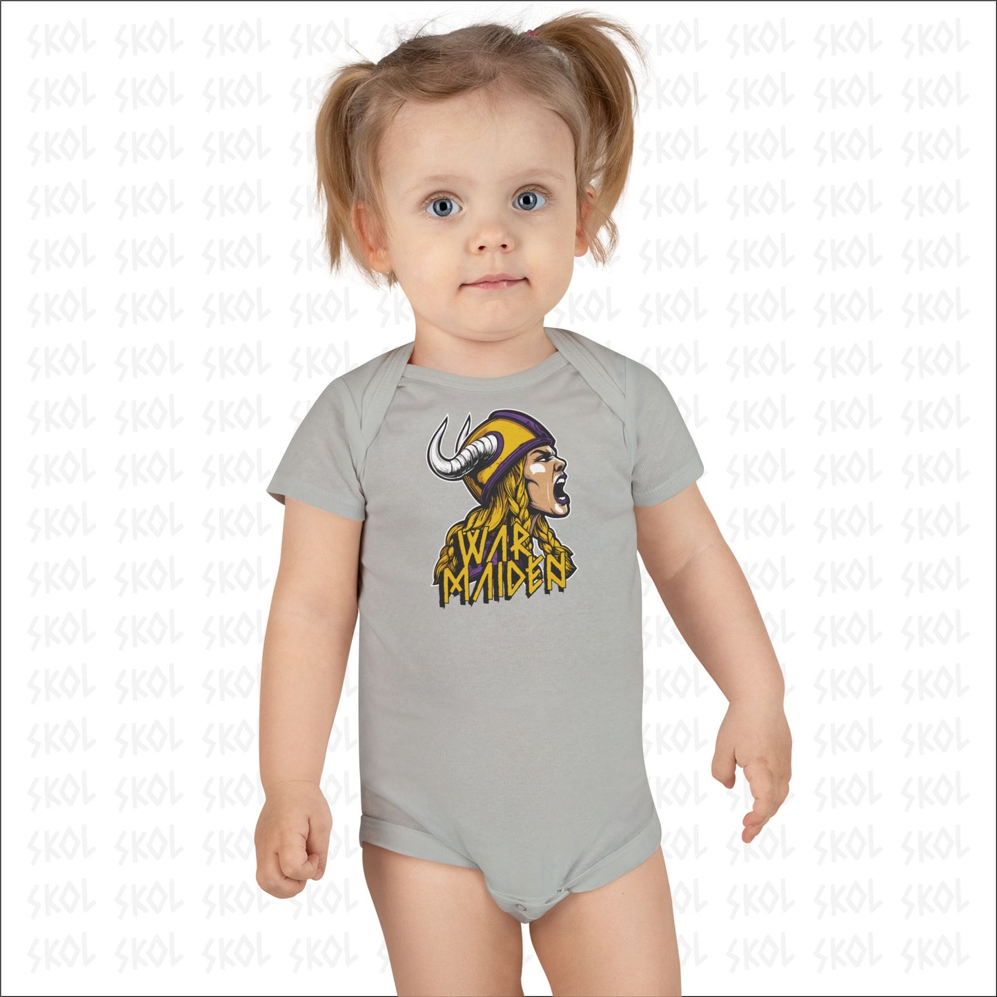 War Maiden Baby Short Sleeve Onesie®
