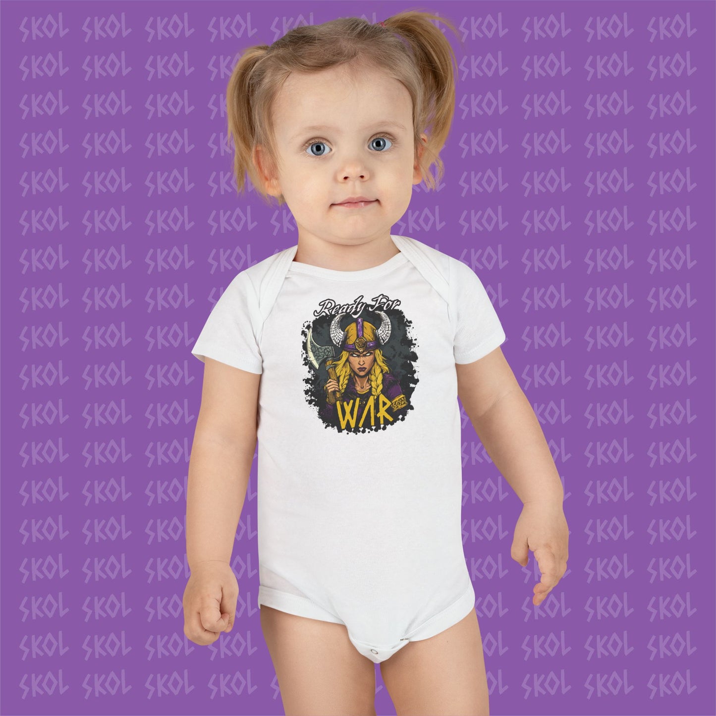 Ready For War Baby Short Sleeve Onesie®