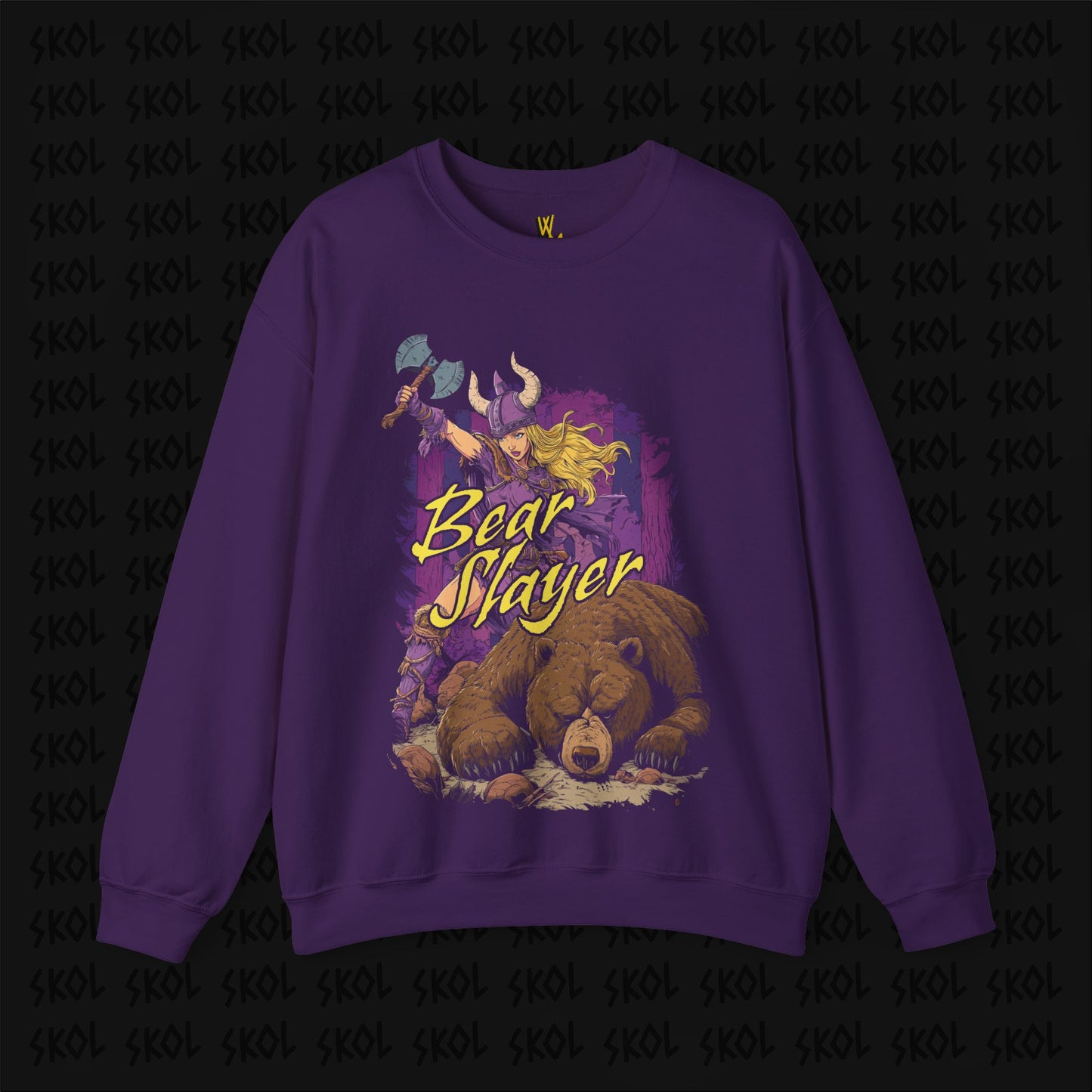 Bear Slayer Unisex Heavy Blend™ Crewneck Sweatshirt