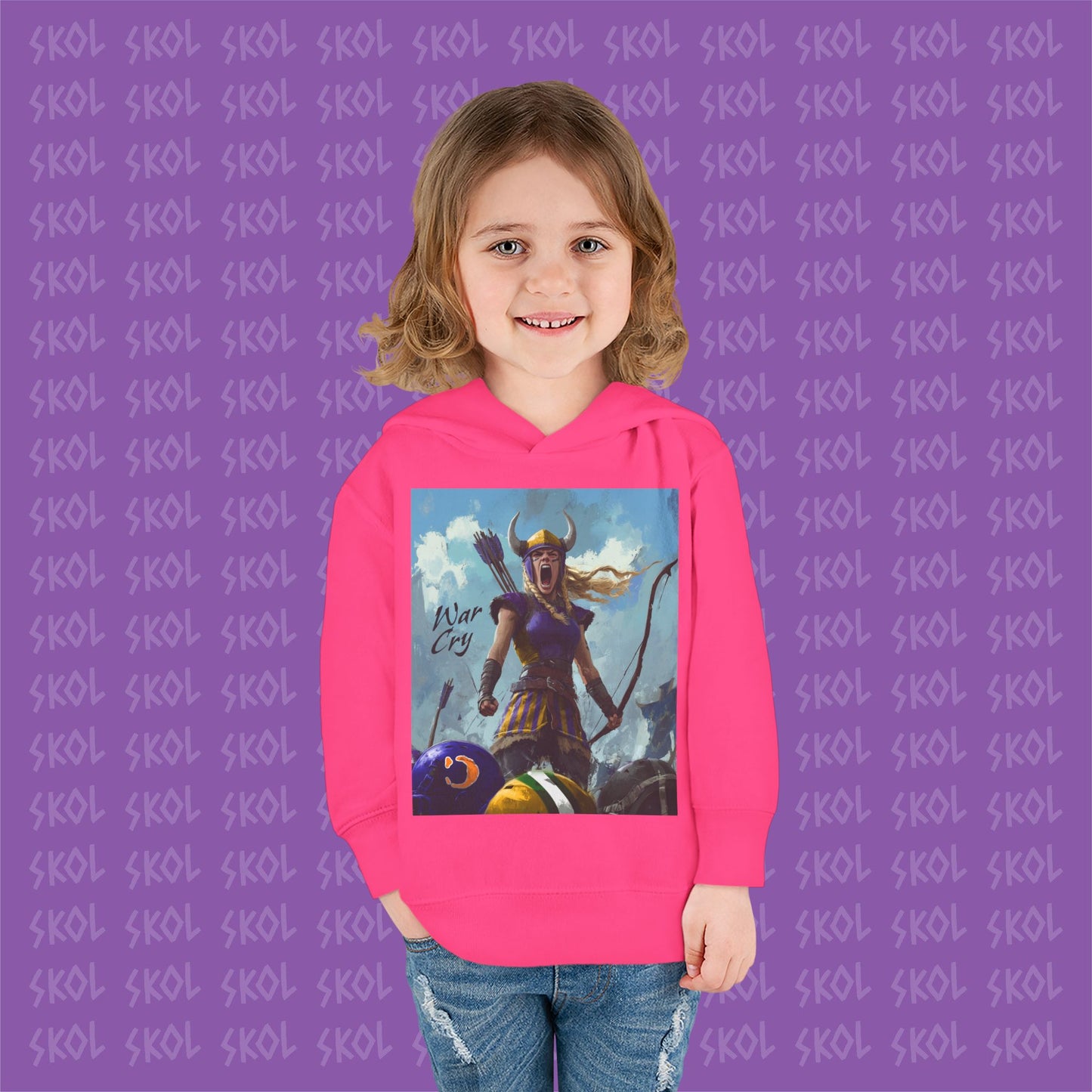 War Cry | Toddler Pullover Fleece Hoodie
