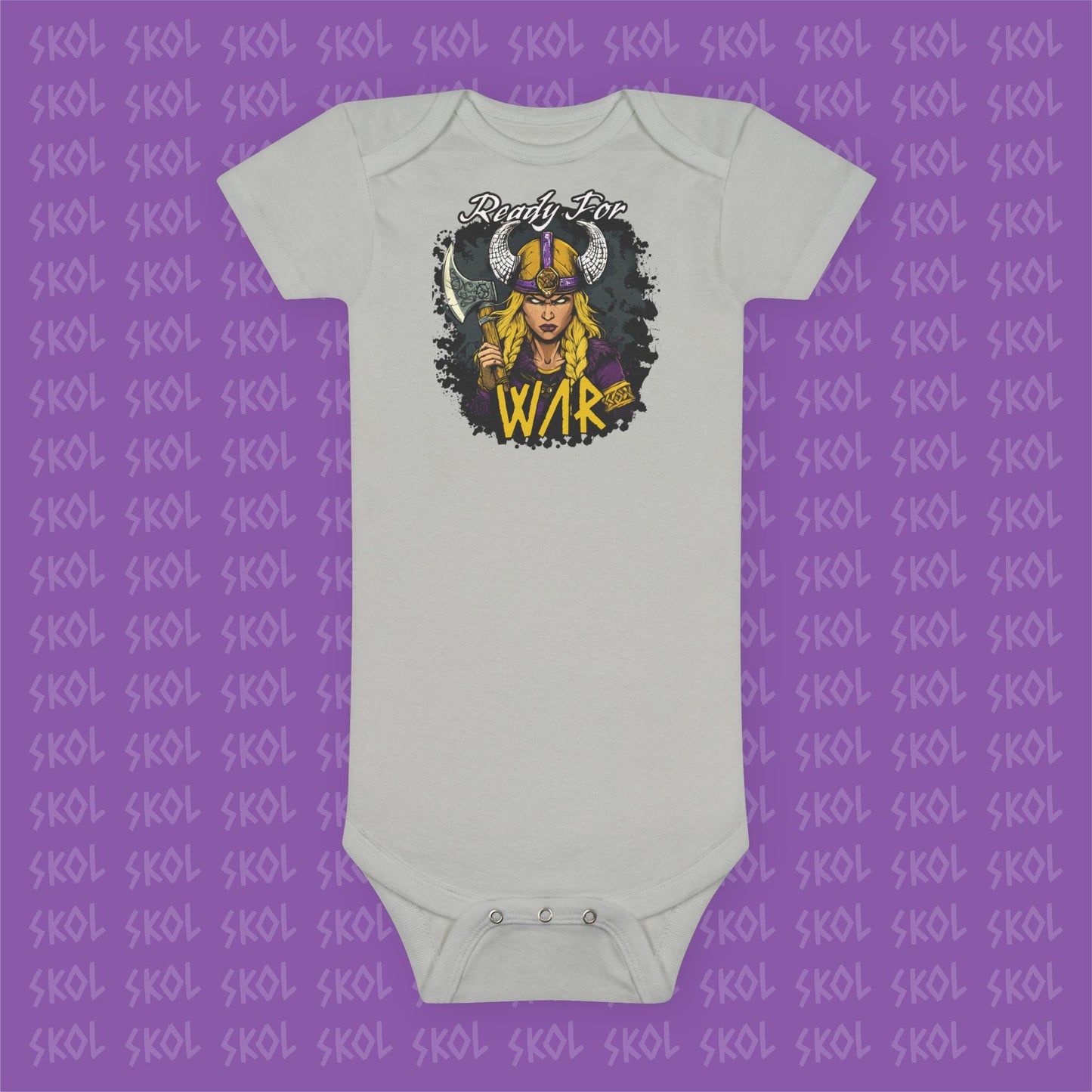 Ready For War Baby Short Sleeve Onesie®