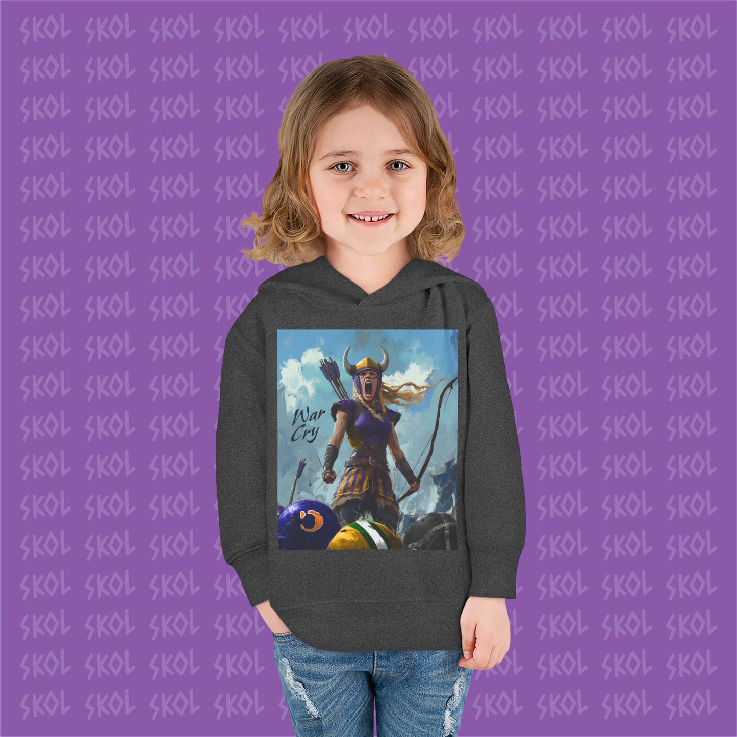 War Cry | Toddler Pullover Fleece Hoodie