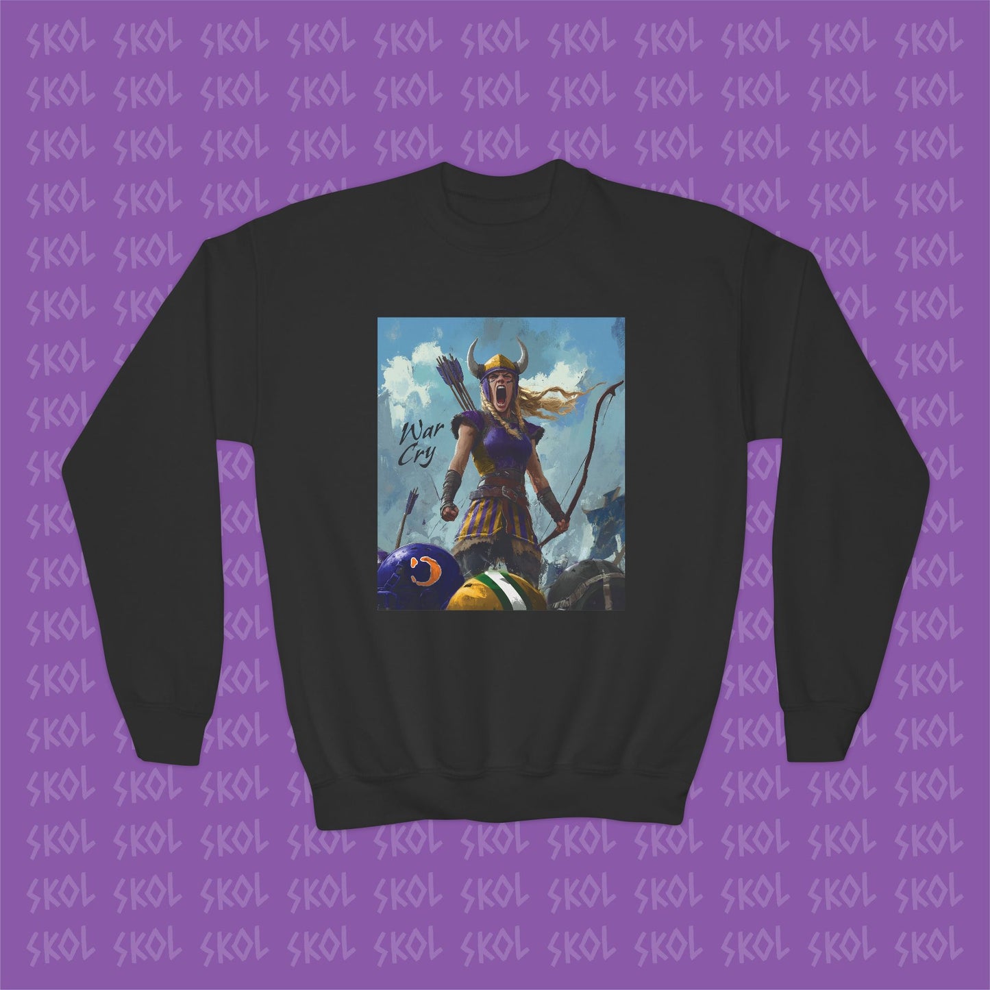 War Cry Youth Crewneck Sweatshirt