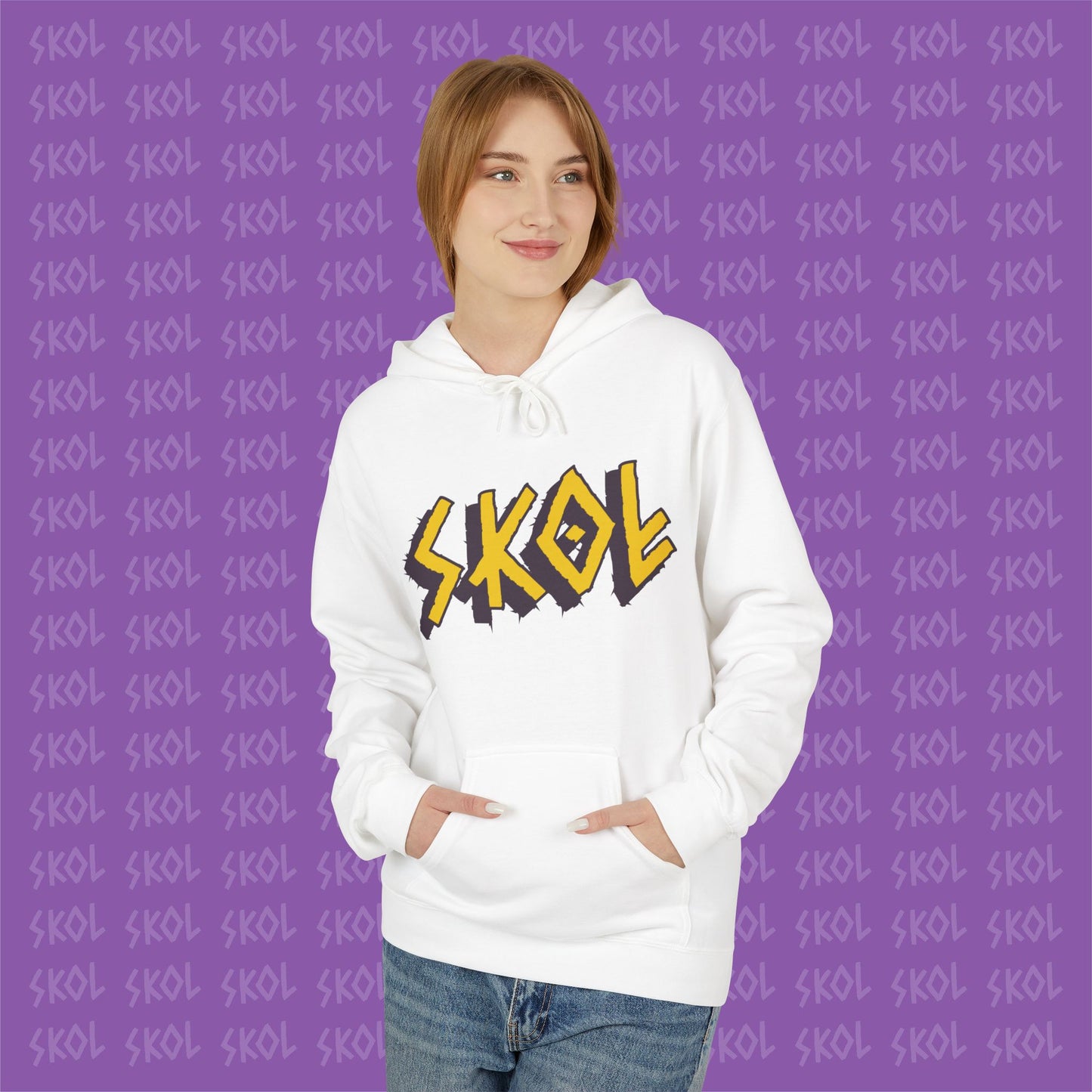 Proud Viking Mom Fleece Hoodie