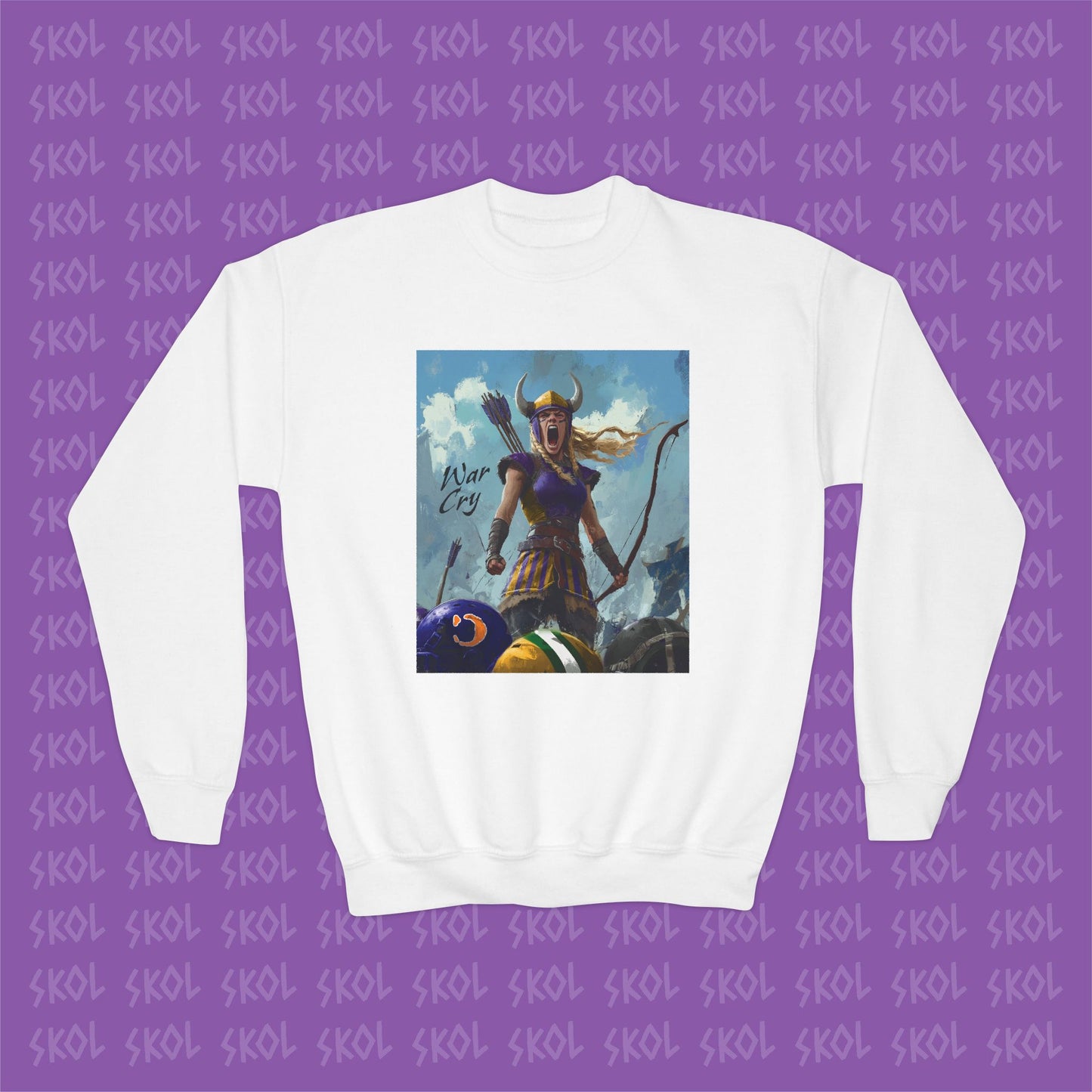 War Cry Youth Crewneck Sweatshirt