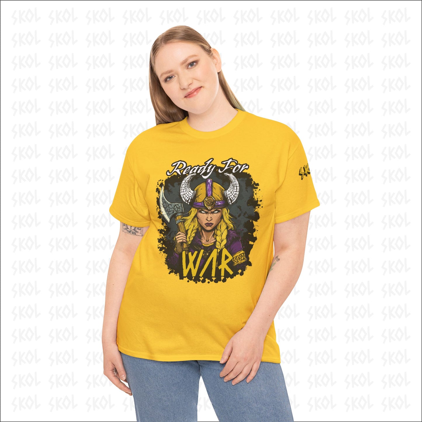 Ready For War Heavy Cotton Tee
