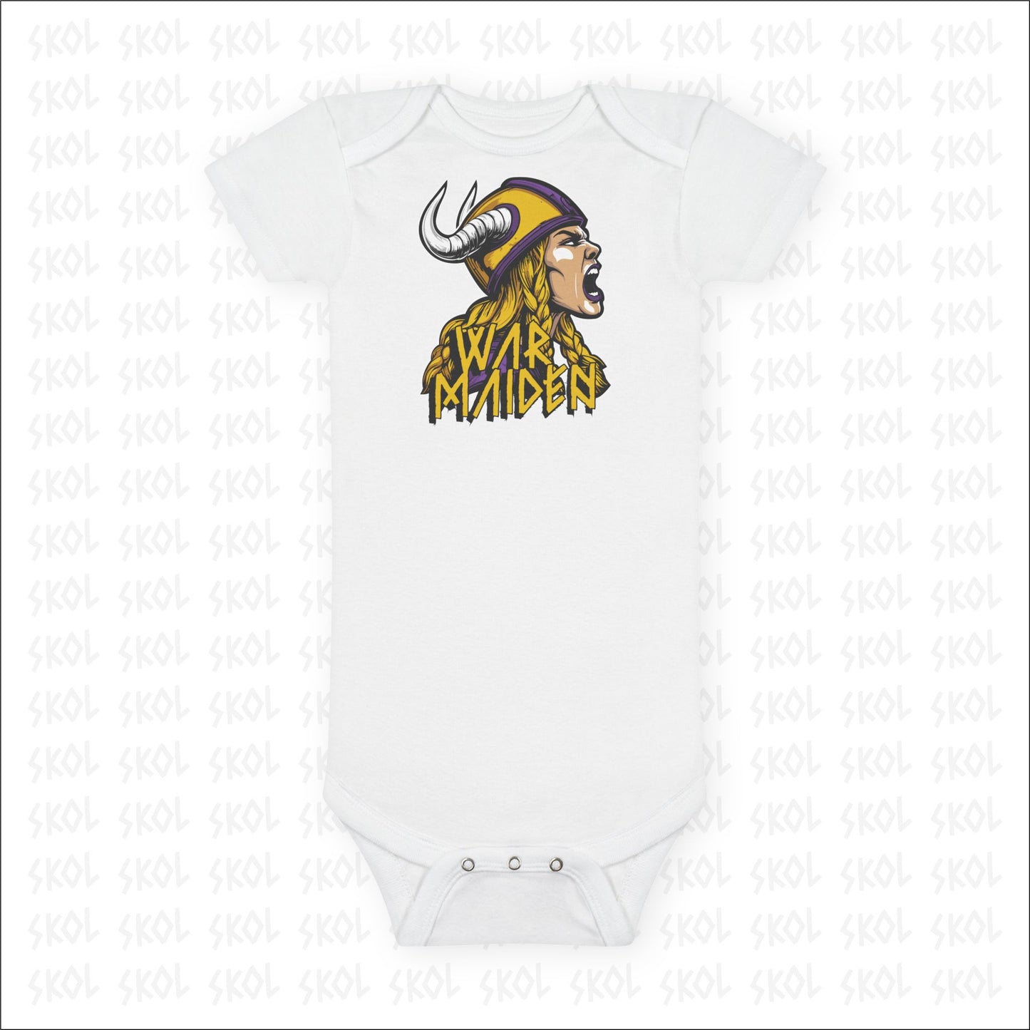 War Maiden Baby Short Sleeve Onesie®