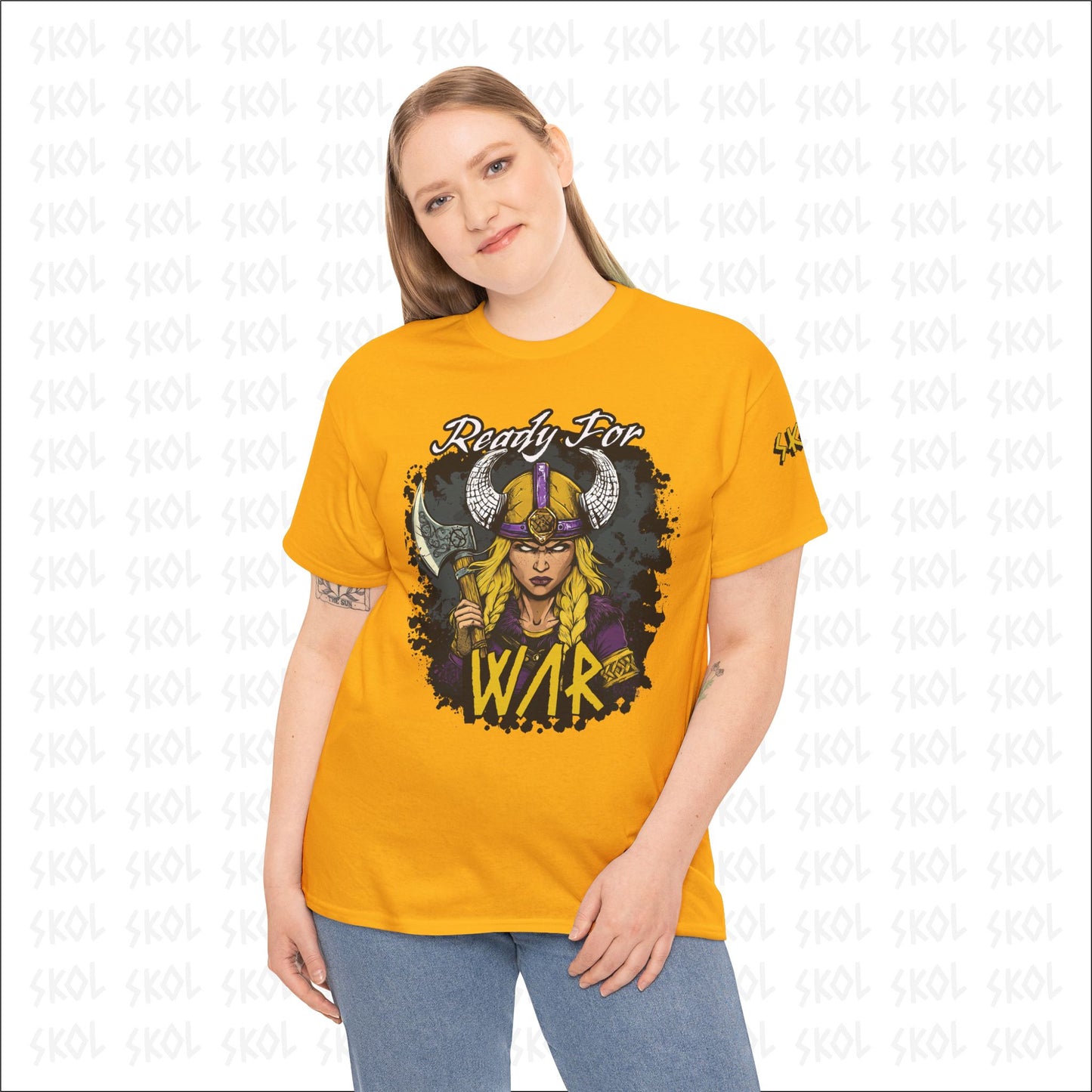 Ready For War Heavy Cotton Tee