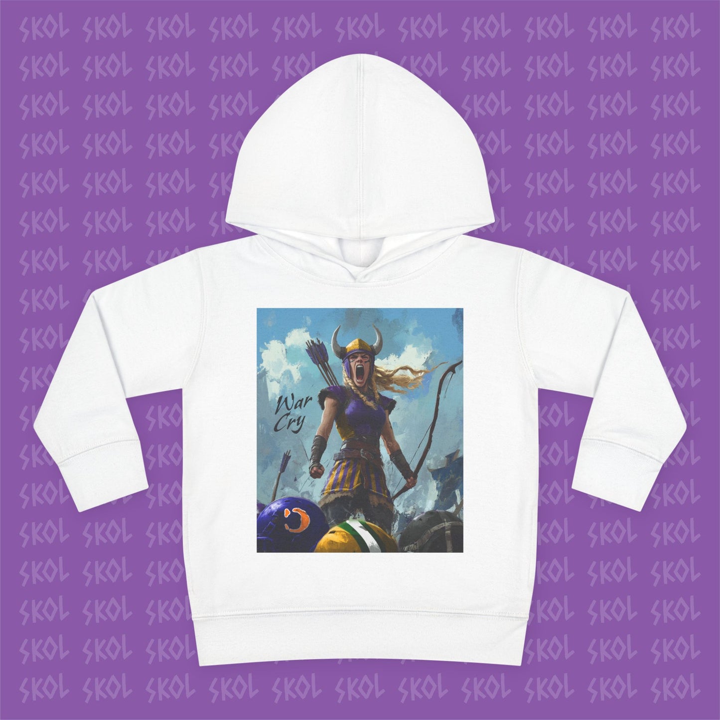 War Cry | Toddler Pullover Fleece Hoodie
