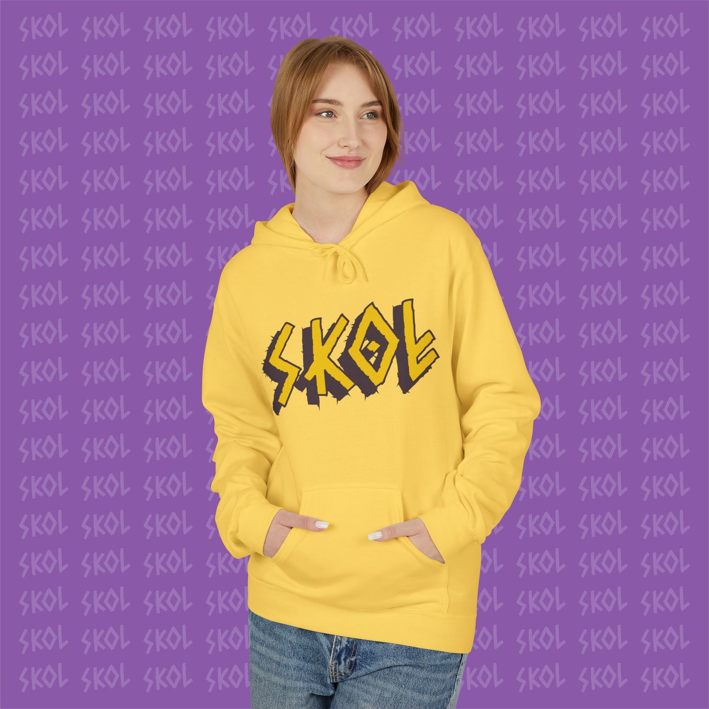 Proud Viking Mom Fleece Hoodie