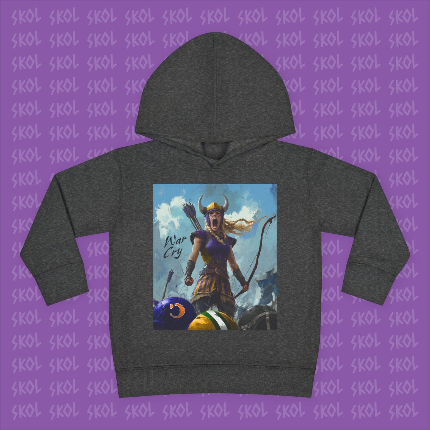 War Cry | Toddler Pullover Fleece Hoodie