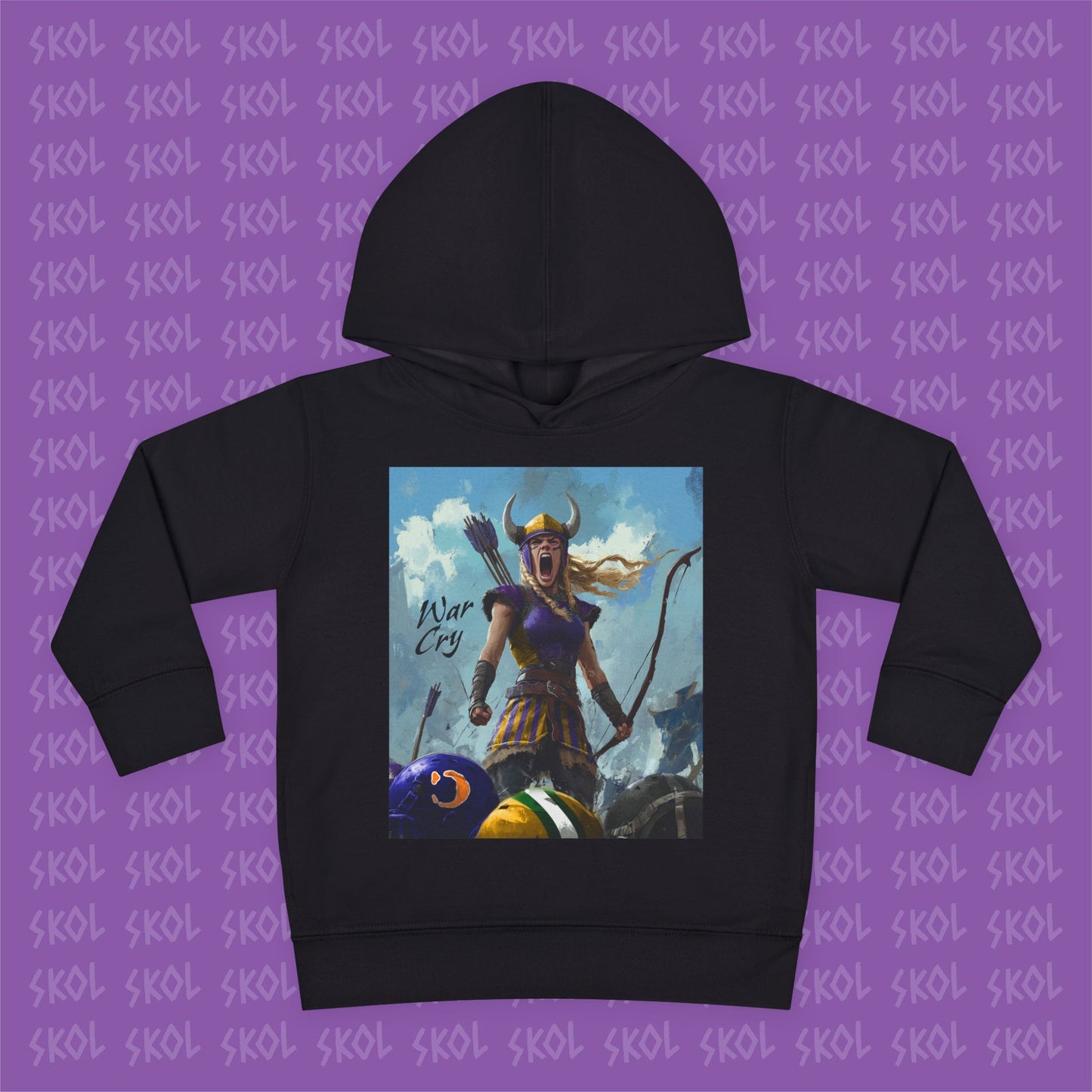 War Cry | Toddler Pullover Fleece Hoodie