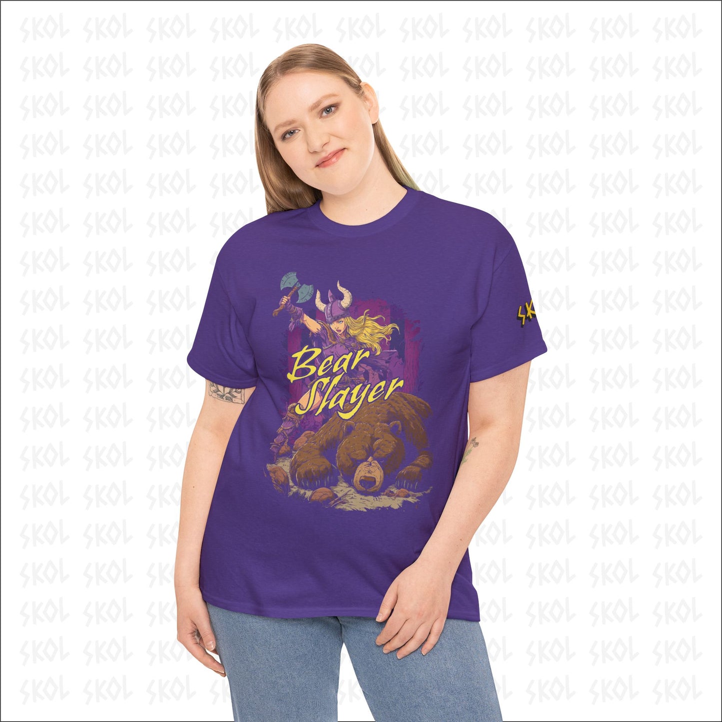 Bear Slayer Heavy Cotton Tee