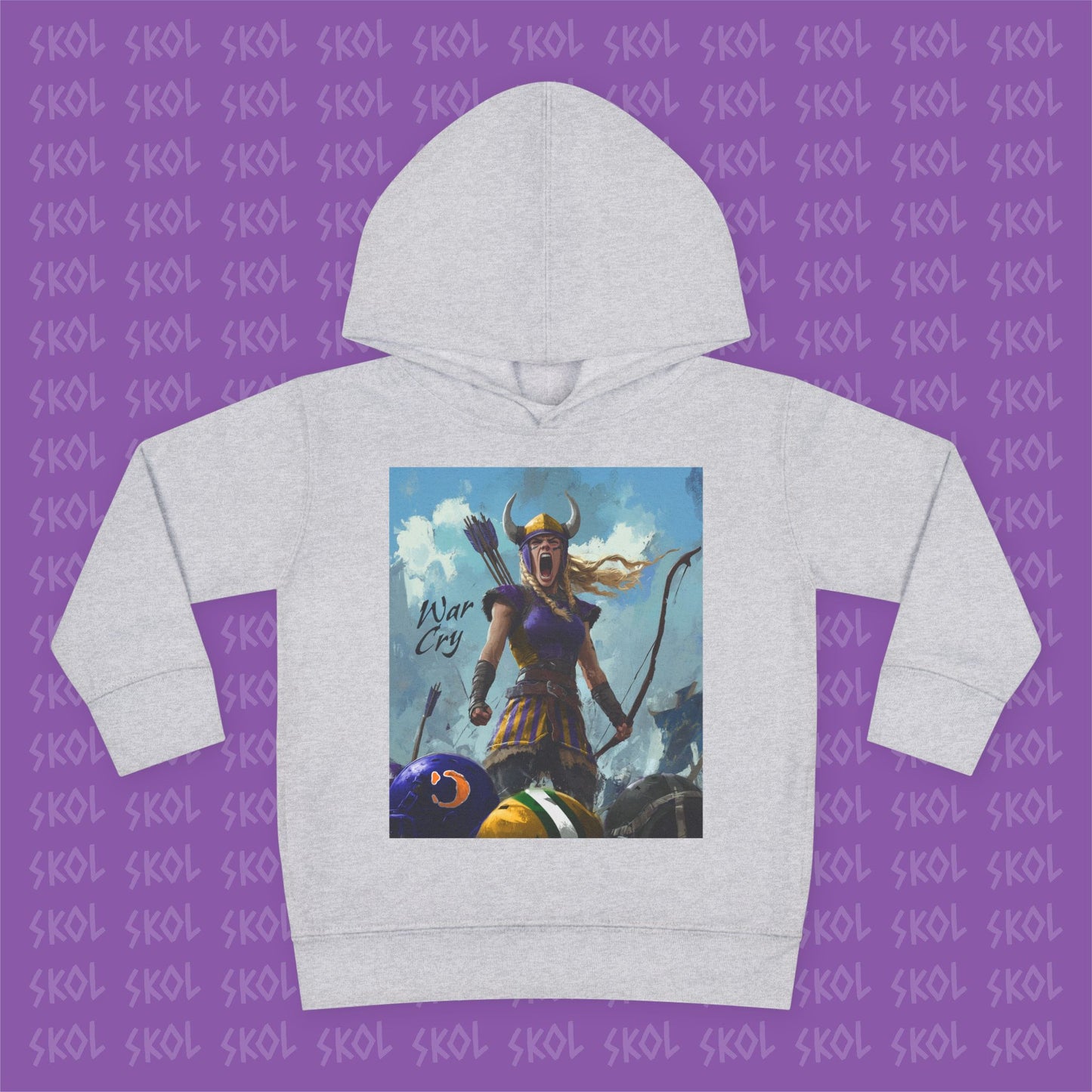 War Cry | Toddler Pullover Fleece Hoodie