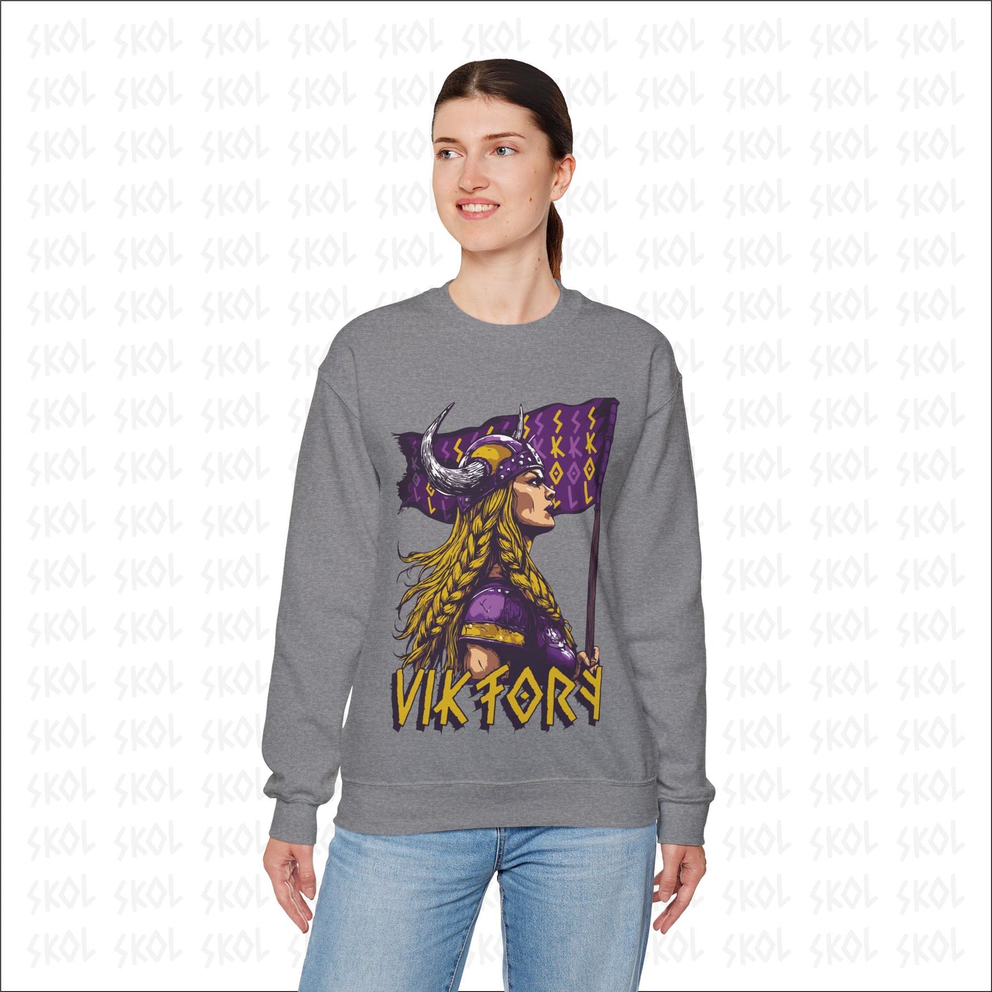 Viktory Unisex Heavy Blend™ Crewneck Sweatshirt