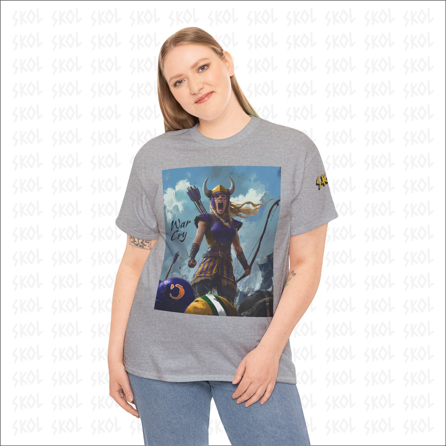 War Cry Heavy Cotton Tee