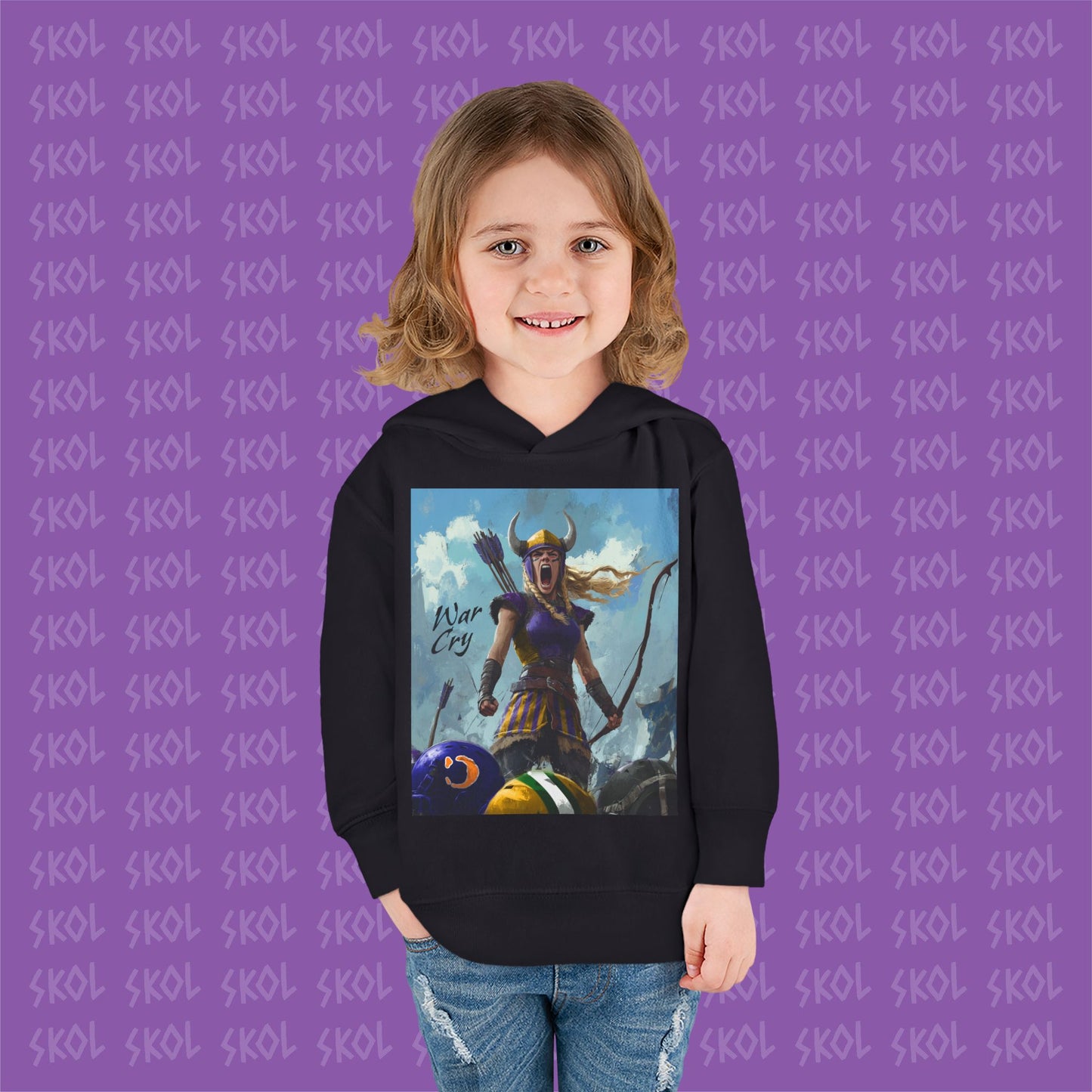 War Cry | Toddler Pullover Fleece Hoodie
