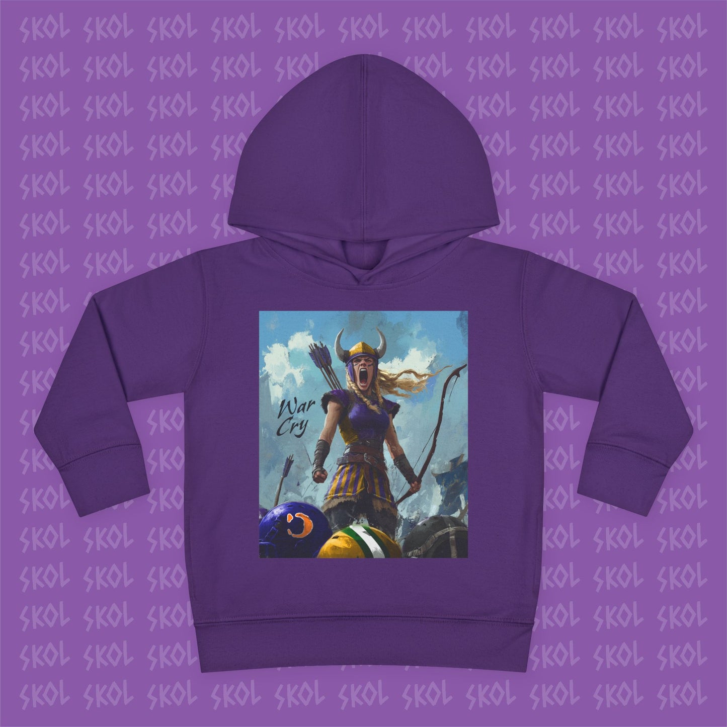 War Cry | Toddler Pullover Fleece Hoodie