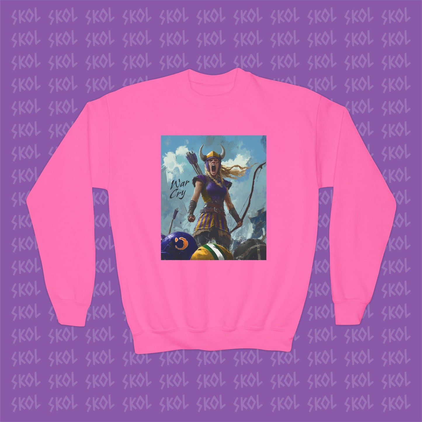 War Cry Youth Crewneck Sweatshirt