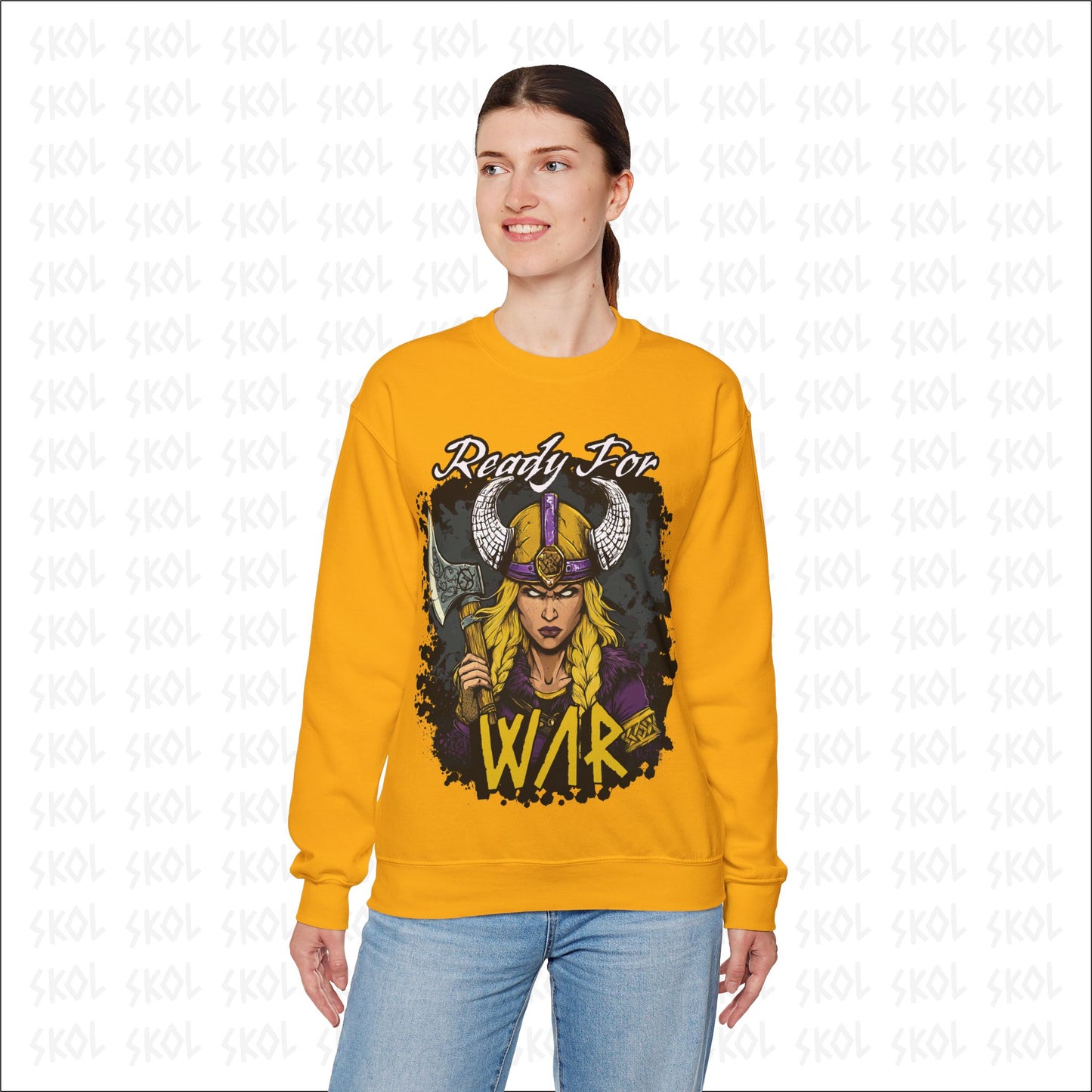 Ready For War Unisex Heavy Blend™ Crewneck Sweatshirt