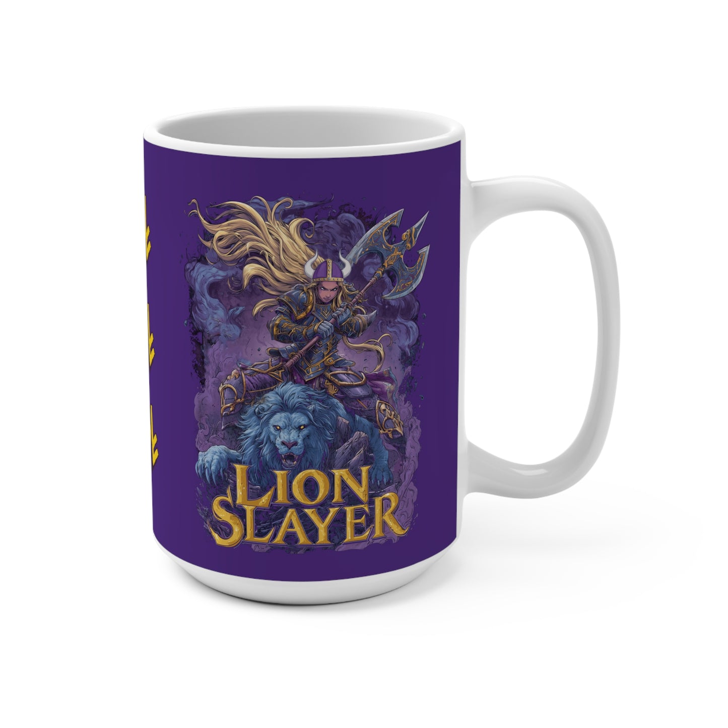 Lion Slayer | Purple Mug 15oz
