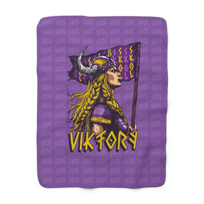 Viktory Sherpa Fleece Blanket